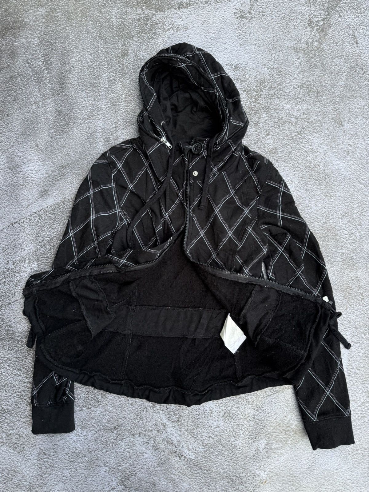 Japanese Brand Fishbone bono hoodie jacket style Ifsixwasnine lgb Size US S / EU 44-46 / 1 - 3 Thumbnail