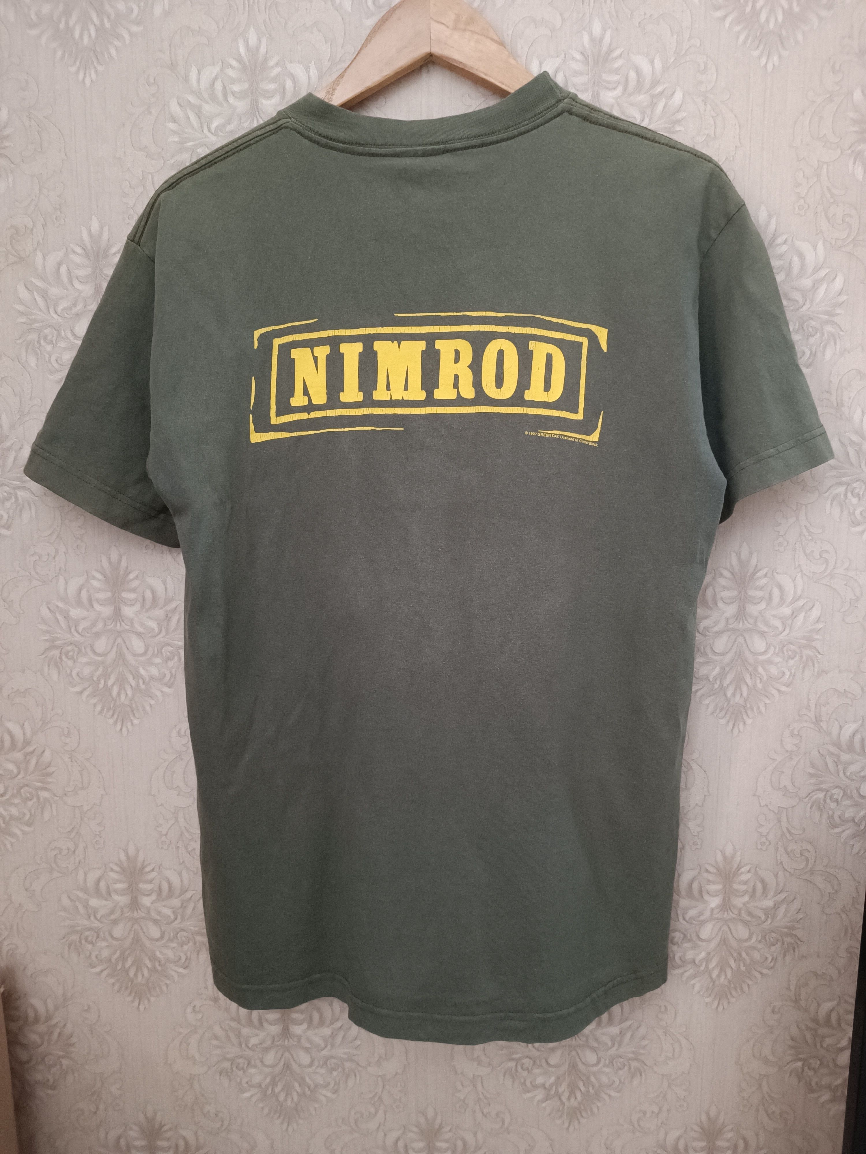 Band Tees ♦️Vintage 90s Green Day Nimrod T Shirt Size US M / EU 48-50 / 2 - 2 Thumbnail
