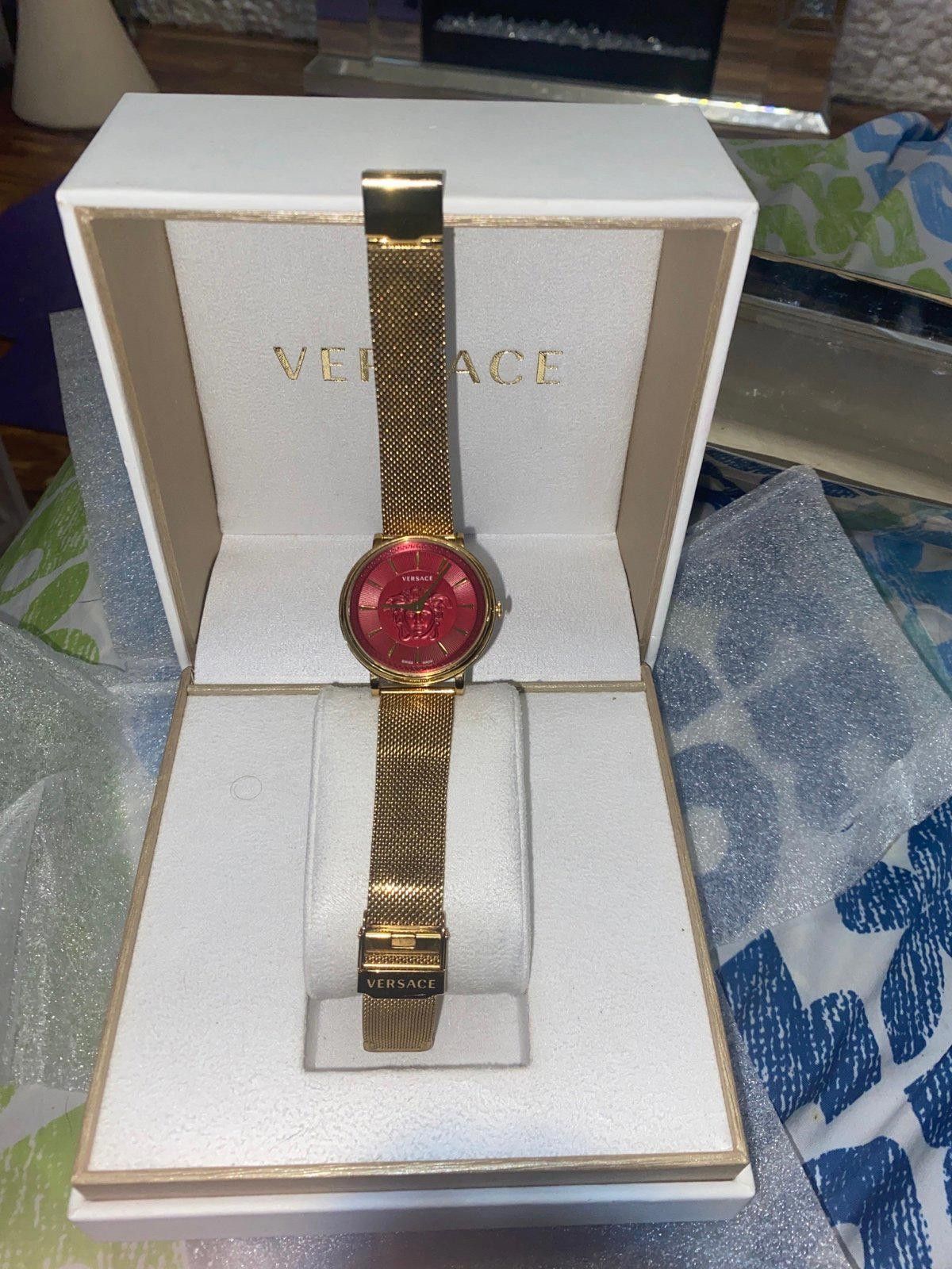 Other Red Medusa Ladies Watch - SMALL damage on band, last picture Size ONE SIZE - 3 Thumbnail
