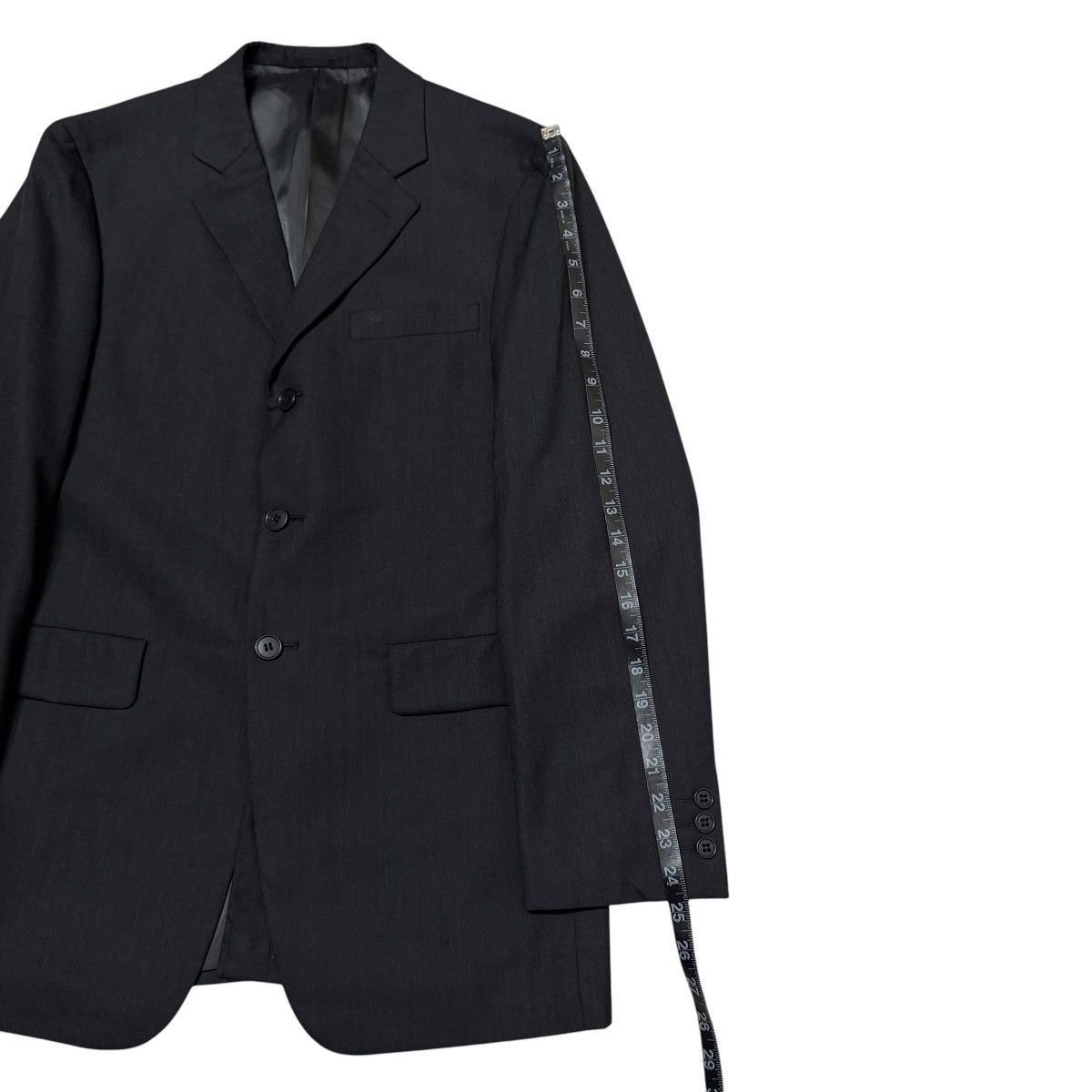 Yohji Yamamoto 769 90s Yohji Yamamoto D'URBAN A.A.R suit set up men vintage Size 38R - 8 Thumbnail