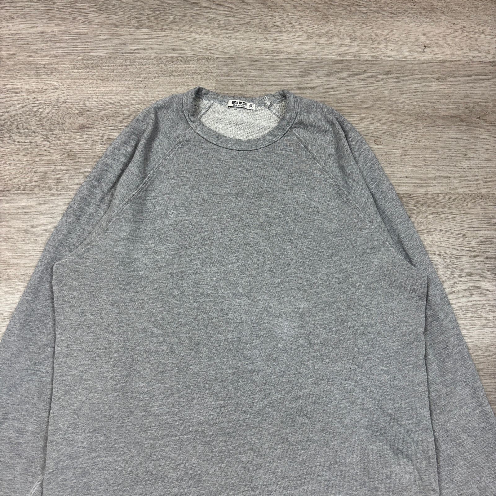 Buck Mason Buck Mason French Terry Raglan Sweatshirt Pullover Men's M Size US M / EU 48-50 / 2 - 2 Thumbnail