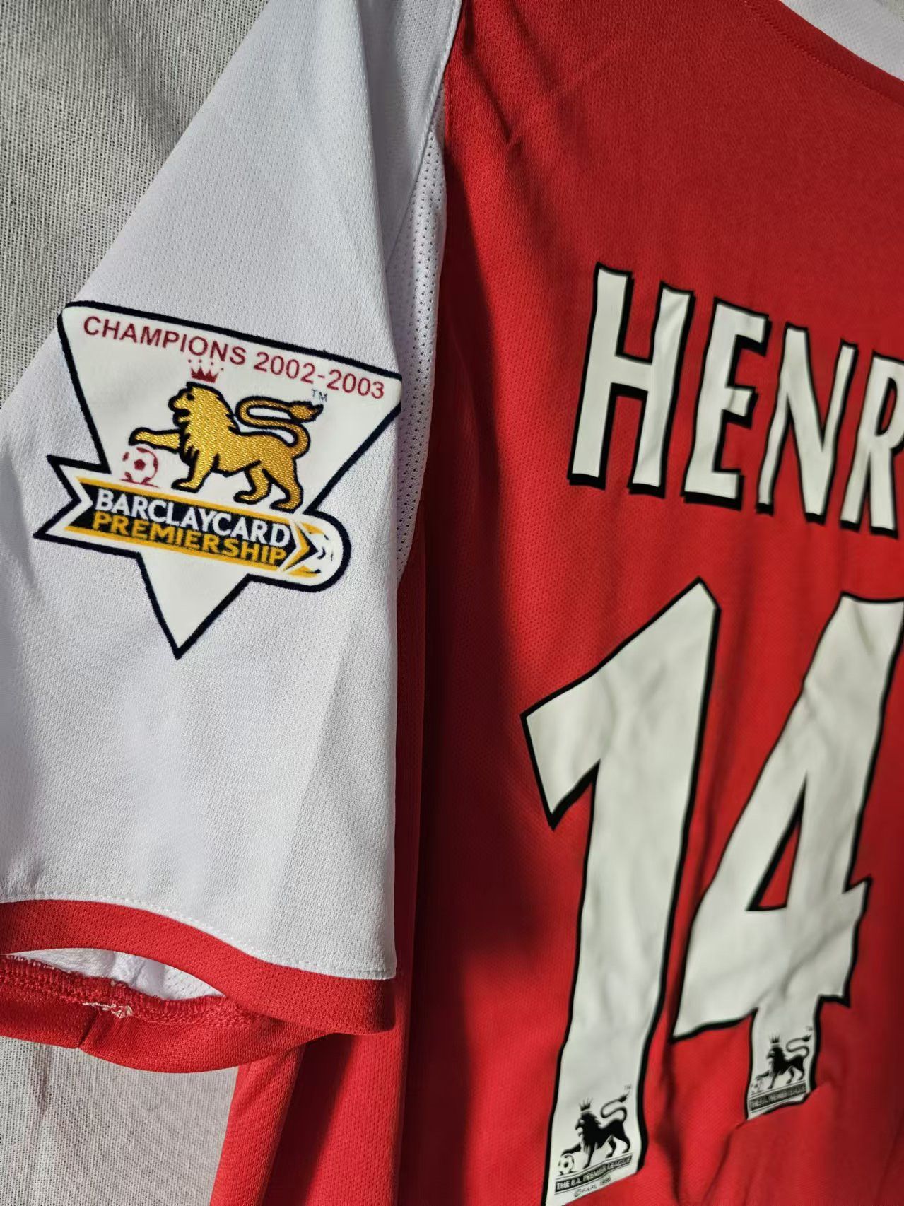 Other 02 03 Arsenal #14 Thierry Henry Jersey Size US L / EU 52-54 / 3 - 4 Thumbnail