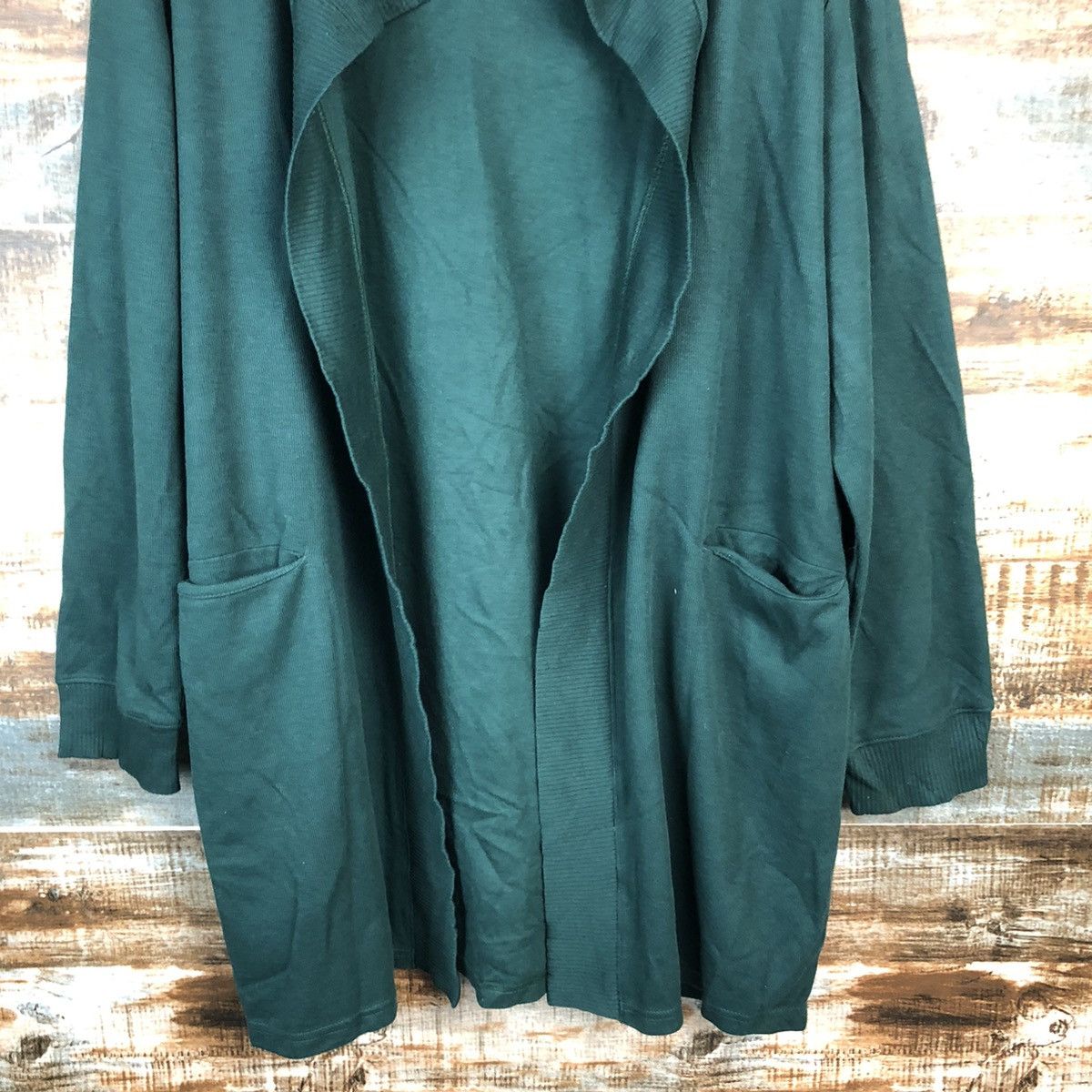 Vintage Khalita Green Hoodie Knitwear #A1602 Size XL / US 12-14 / IT 48-50 - 6 Thumbnail