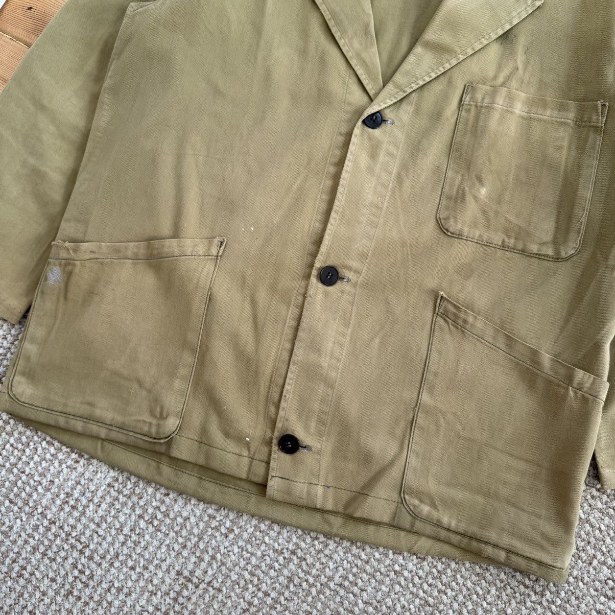 Vintage French vintage distressed chore works jacket Size US M / EU 48-50 / 2 - 6 Thumbnail