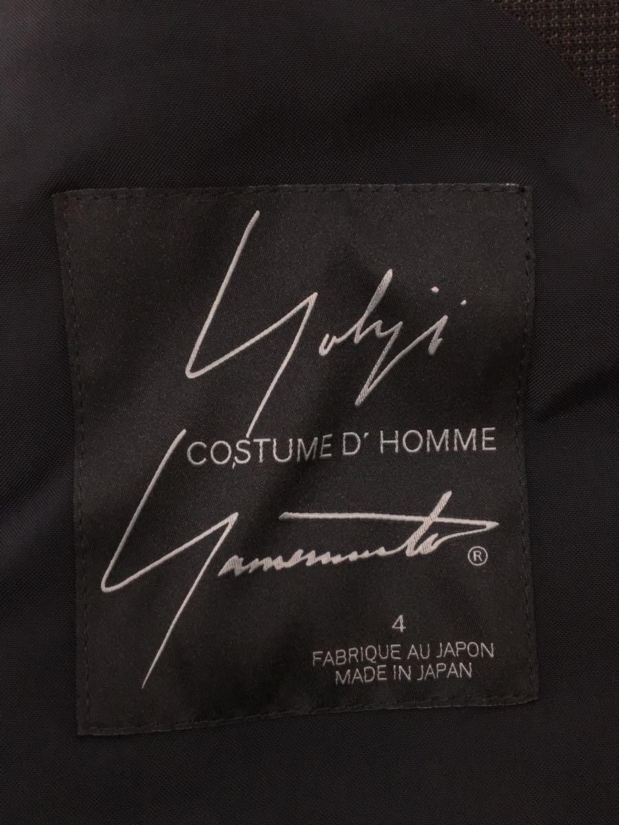 Yohji Yamamoto YOHJI YAMAMOTO wool tailored jacket HX-J80-151 Size US XL / EU 56 / 4 - 3 Thumbnail