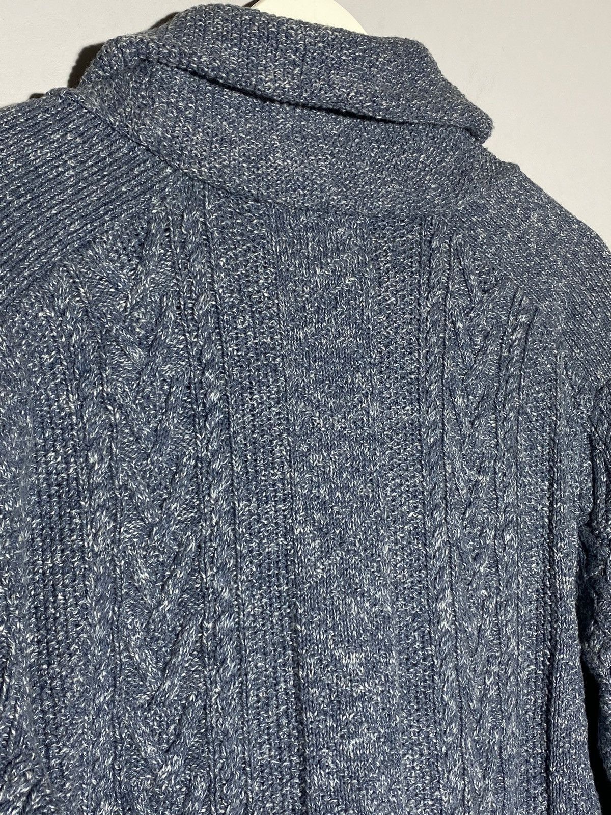 Vintage Ralph Lauren Denim & Supply Cable Knit Men’s Cardigan Size US S / EU 44-46 / 1 - 5 Thumbnail