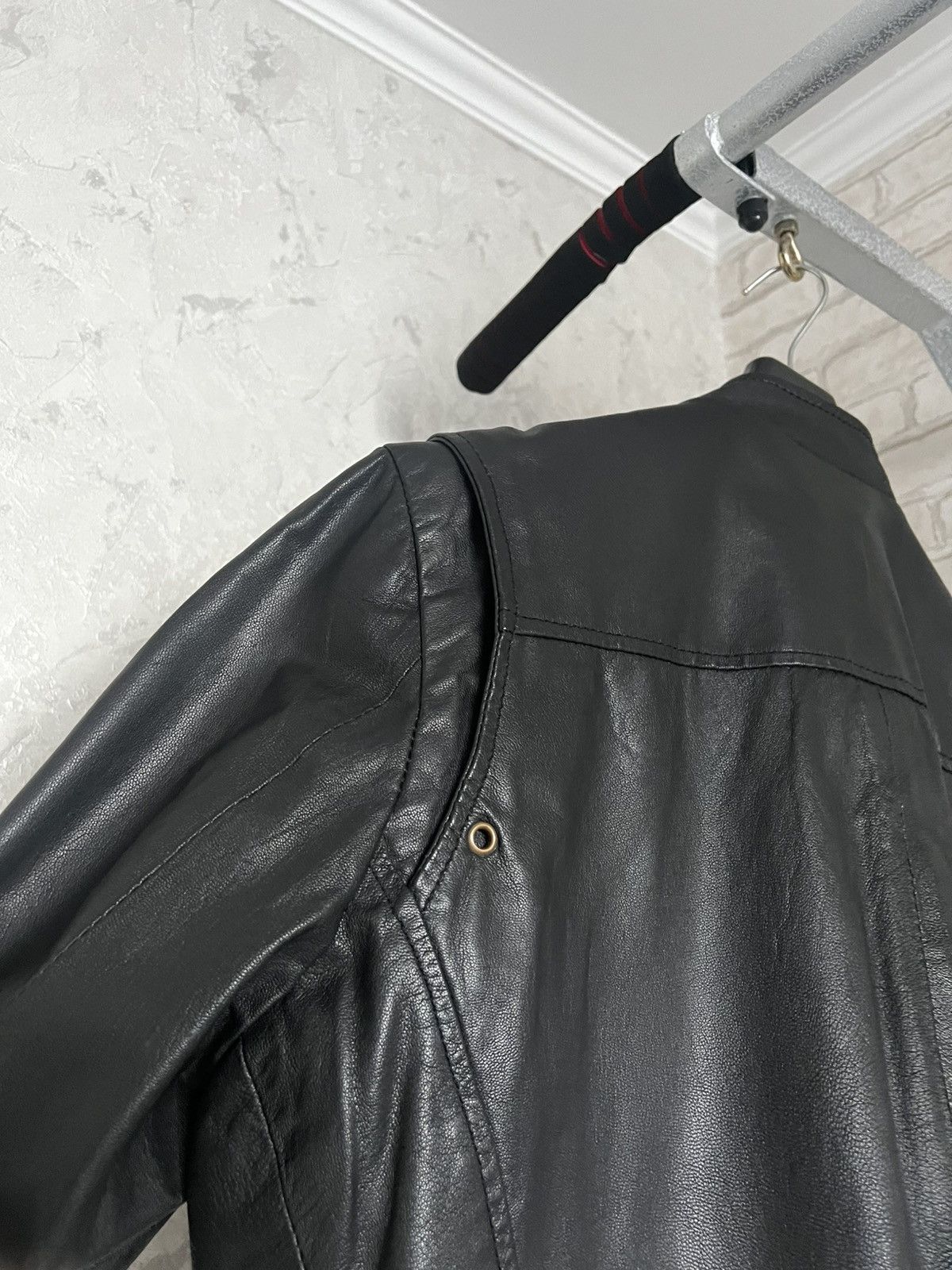 Jack & Jones Goat skin leather jacket Size US L / EU 52-54 / 3 - 7 Thumbnail
