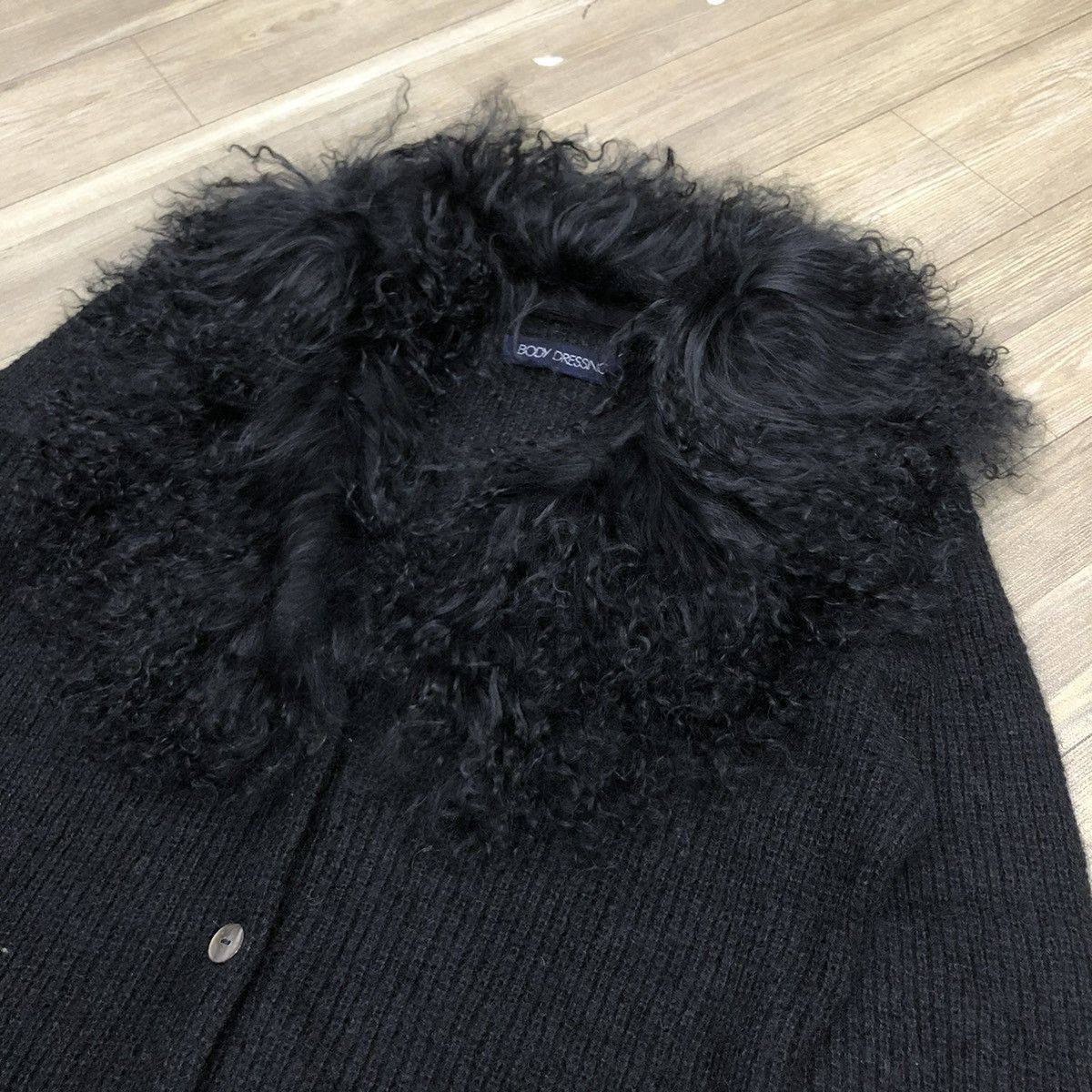 14th Addiction × If Six Was Nine × Le Grande Bleu (L.G.B.) Body Dressing Knitwear Lgb Fur Cardigan Jacket Ifsixwasnine Size US M / EU 48-50 / 2 - 4 Thumbnail