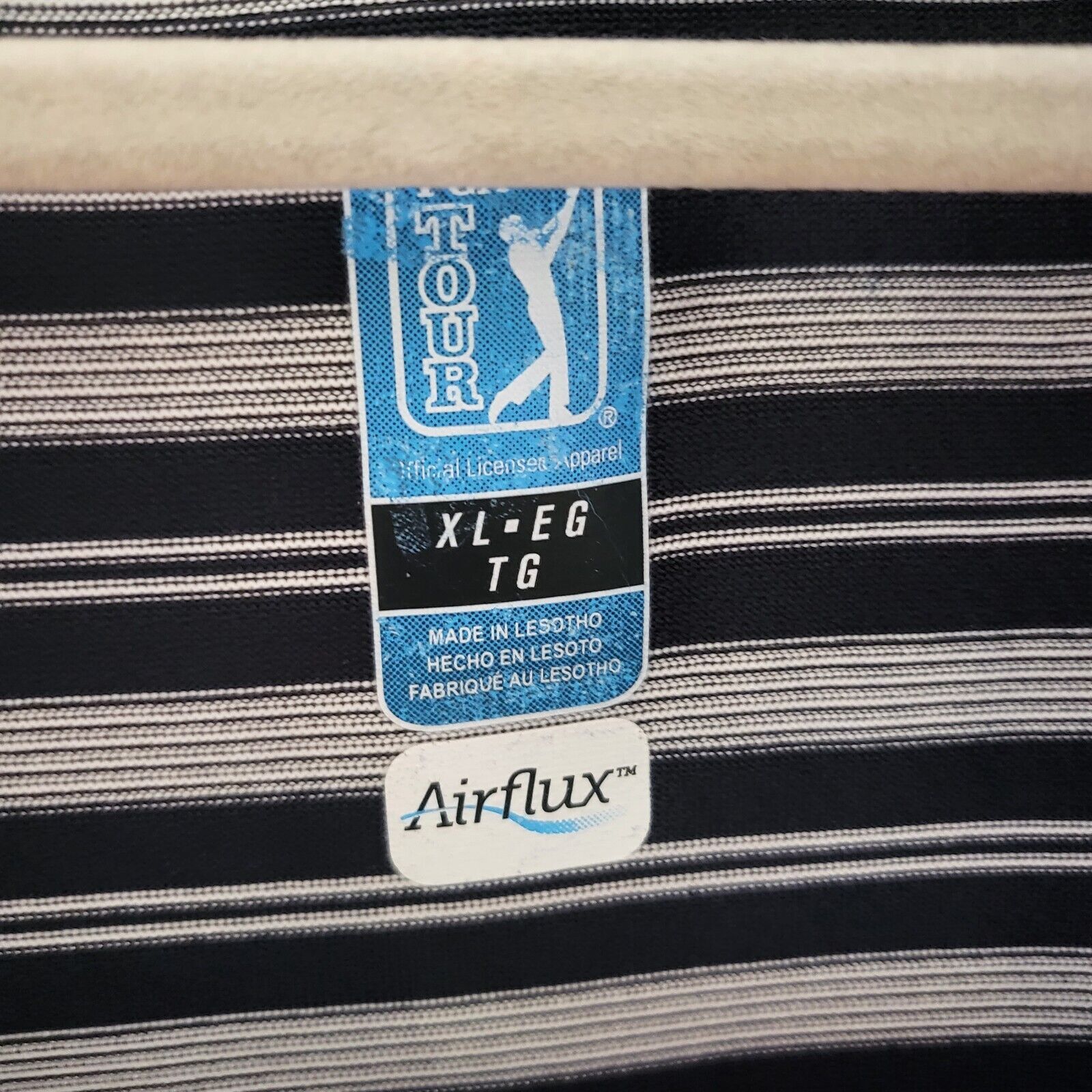 PGA Tour PGA Tour Golf Polo Shirt Men XL Caviar AirFlux Short Sleeve Size US XL / EU 56 / 4 - 4 Thumbnail
