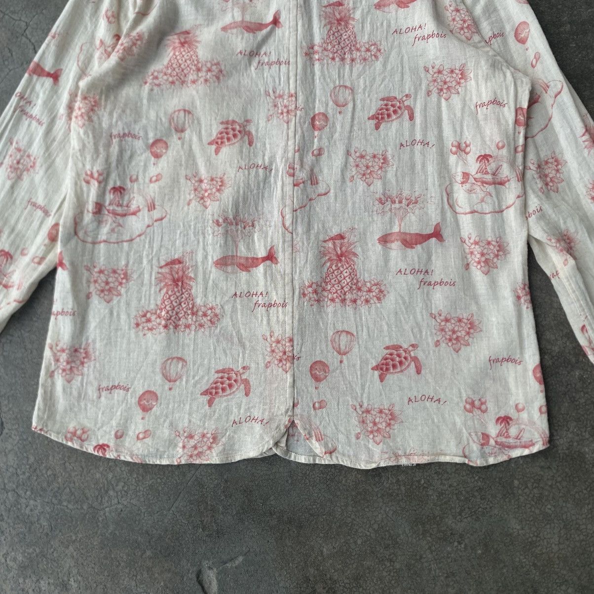 Frapbois Frapbois Issey Miyake Aloha Print Unique Ruffled Pocket Size XS / US 0-2 / IT 36-38 - 7 Thumbnail