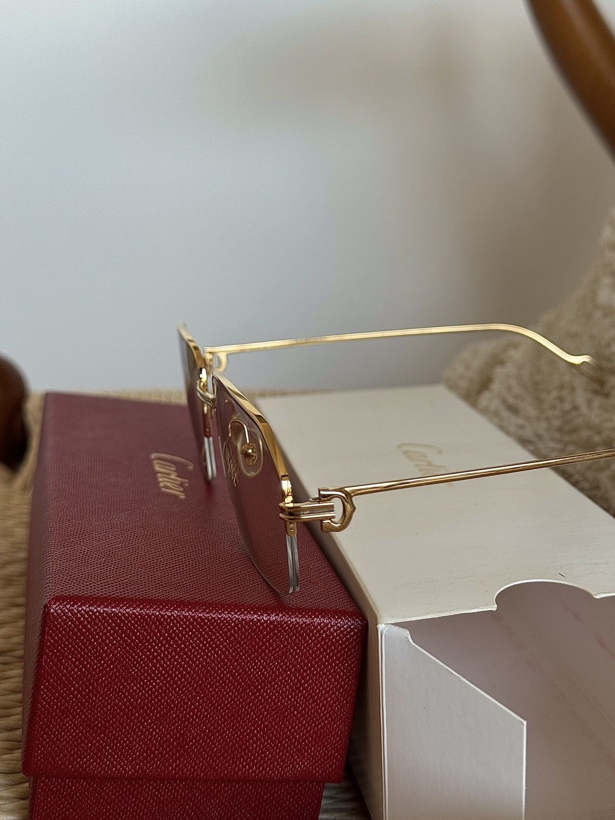 Cartier Cartier Sunglasses Première de Cartier – CT01140 (003) Size ONE SIZE - 5 Thumbnail