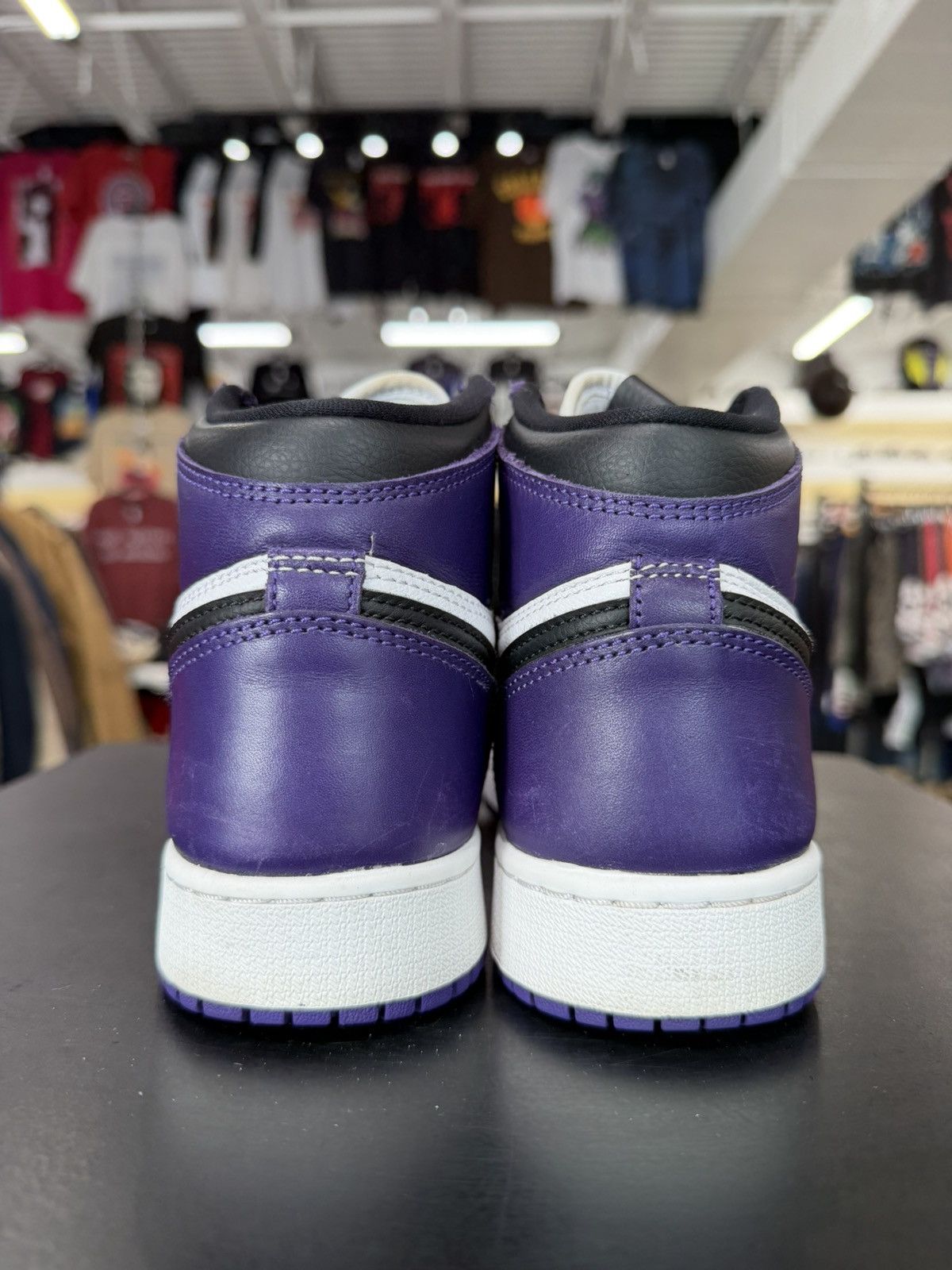 Jordan Brand Air Jordan 1 Court Purple Size 5.5Y (2020) Size US 5.5 / EU 38 - 5 Thumbnail