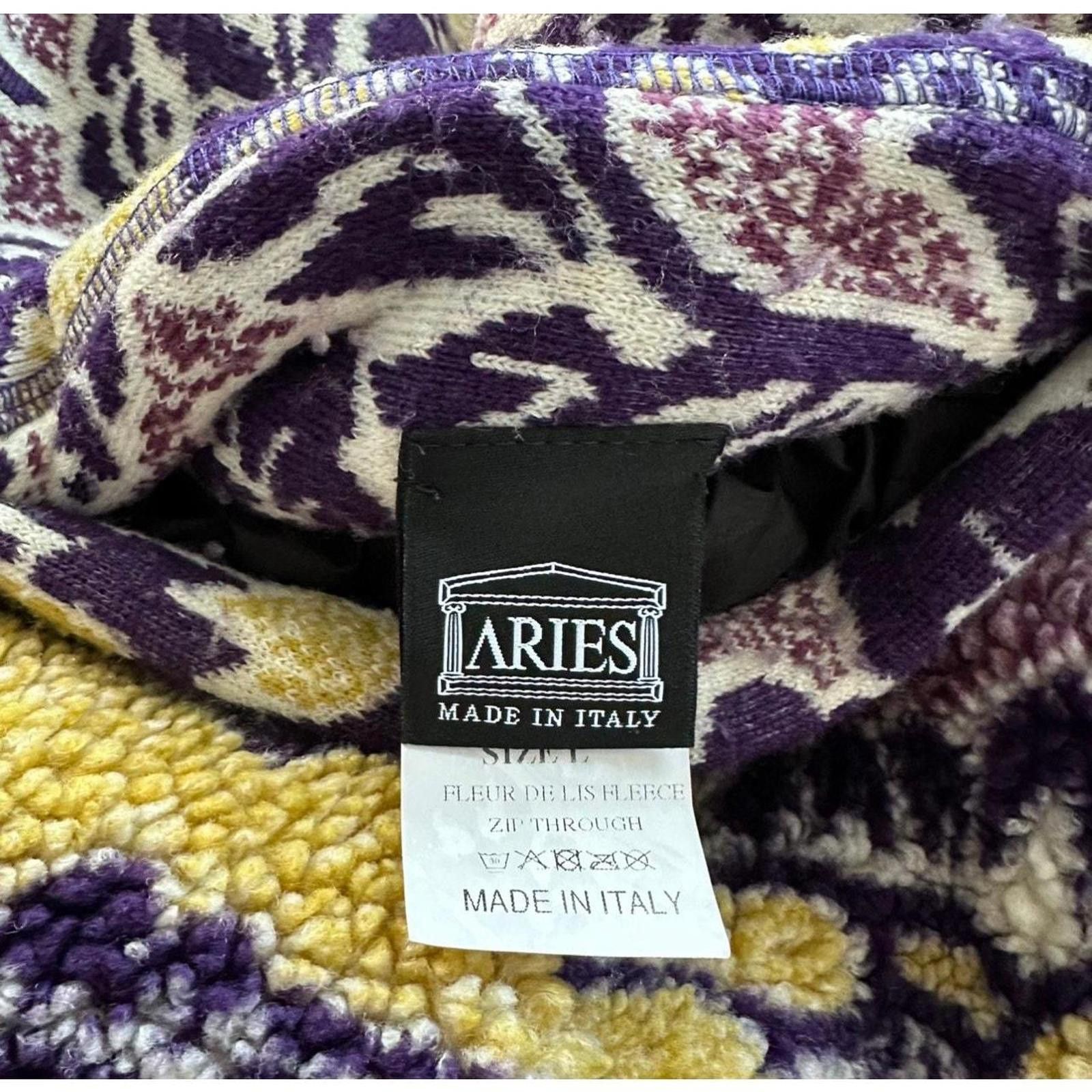 Aries Aries Fleur Fleece Zip Jacket Size US L / EU 52-54 / 3 - 6 Thumbnail