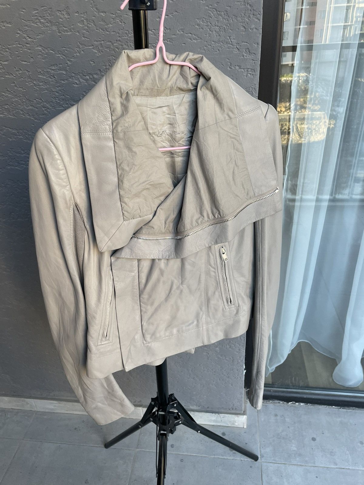 Rick Owens RICK OWENS Leather Jacket Size M / US 6-8 / IT 42-44 - 3 Thumbnail