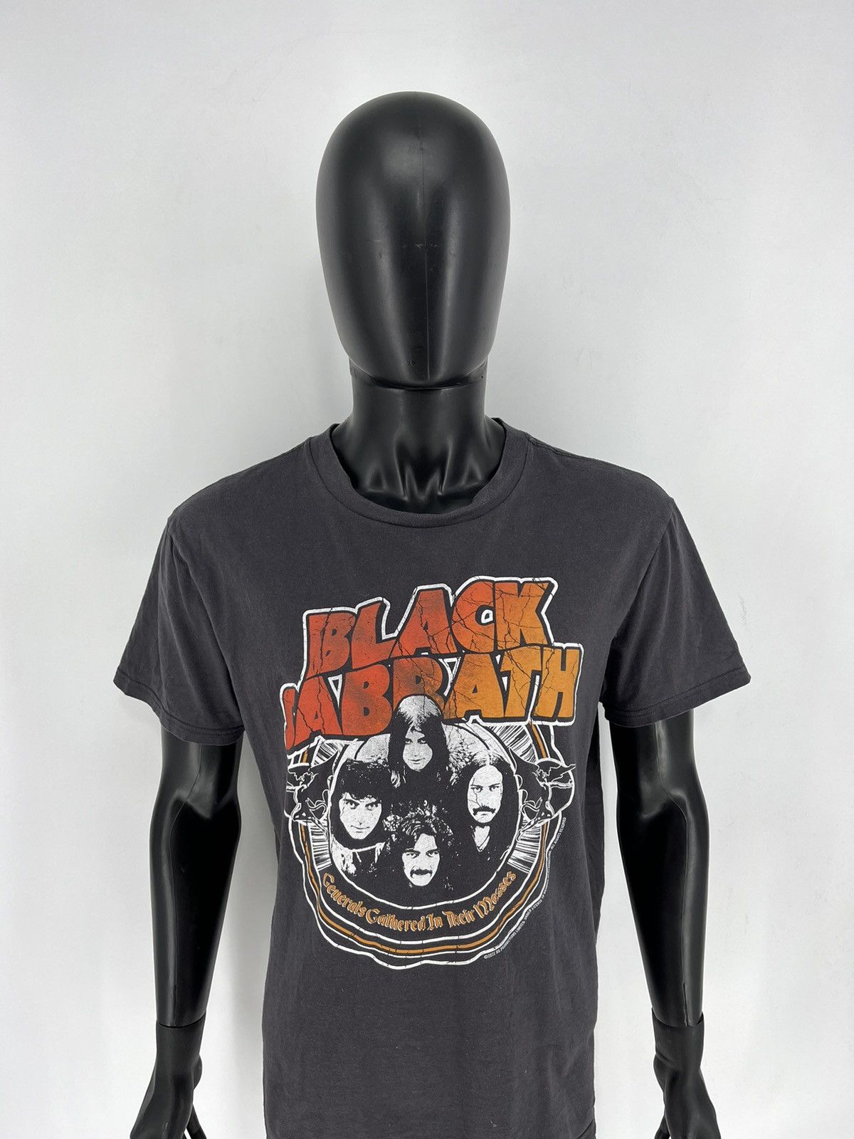 Band Tees × Vintage Vintage Black Sabbath Big Logo Y2K T-Shirt Band Rock Metal Size US M / EU 48-50 / 2 - 5 Thumbnail