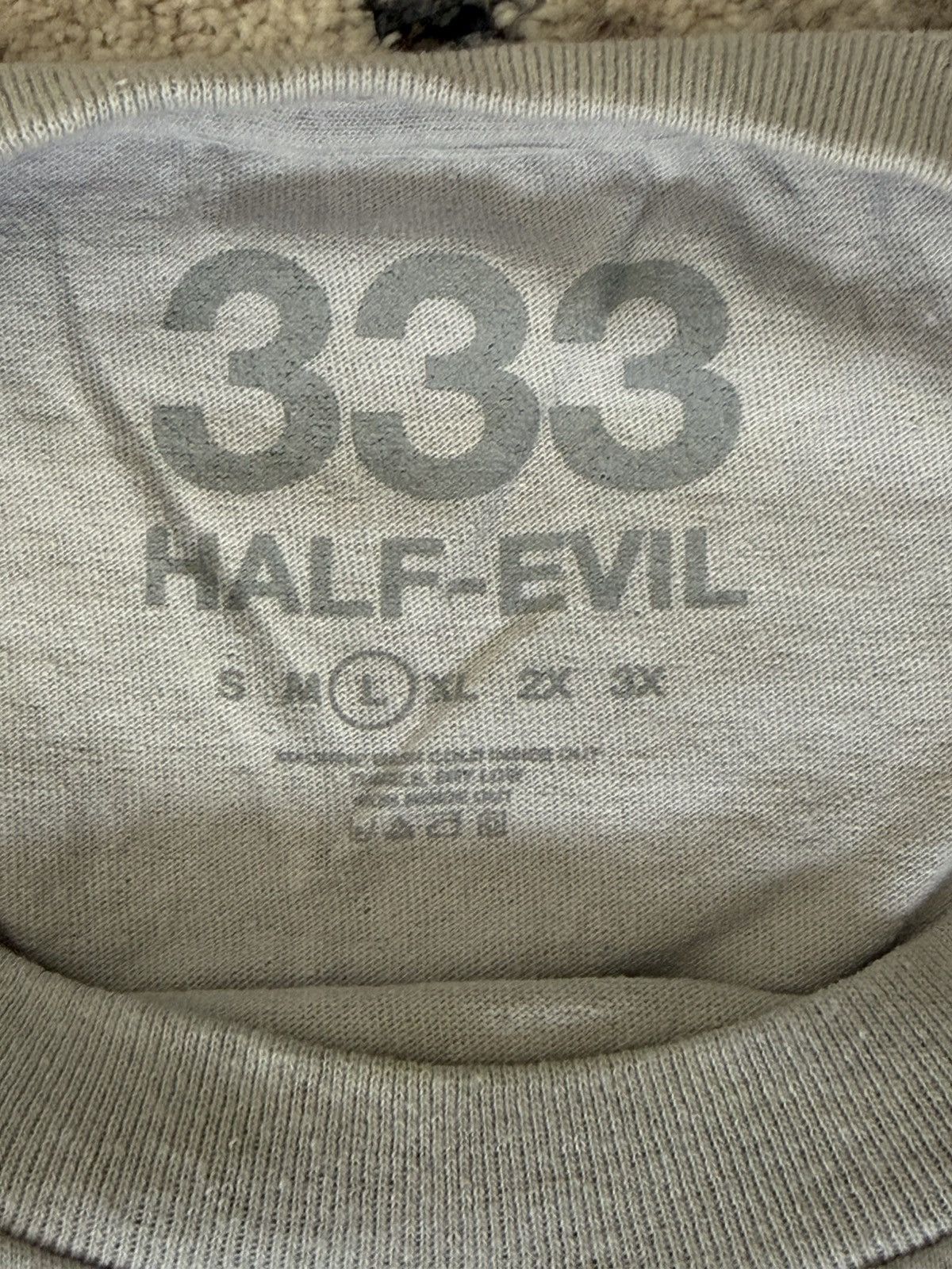 Half Evil Half Evil Evil Enhancer Tee Shirt Size US L / EU 52-54 / 3 - 3 Thumbnail