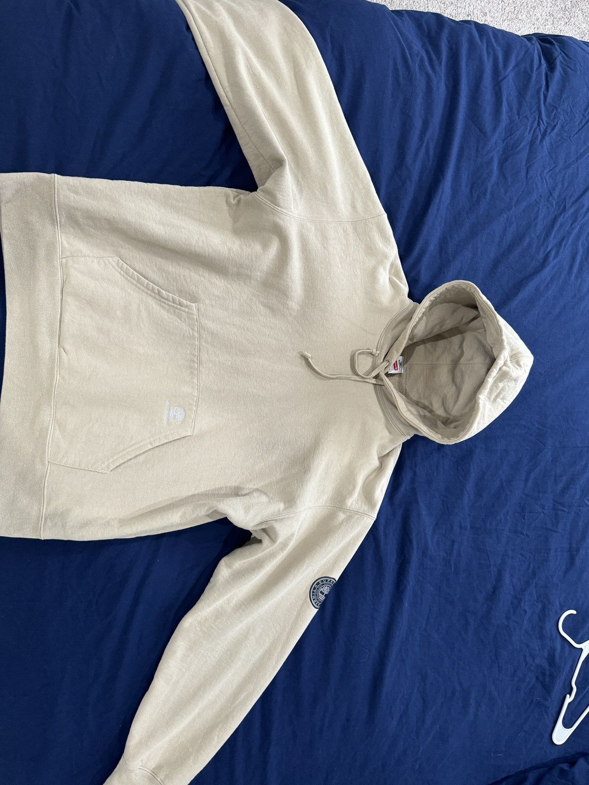 Supreme Supreme x Timberland “Taupe” Hoodie Size US L / EU 52-54 / 3 - 2 Thumbnail
