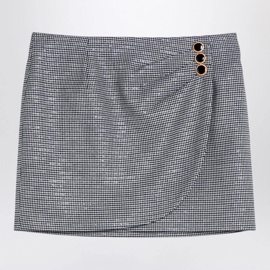Alessandra Rich o1d2blof0724 Mini Skirt in Multicolor Size 27" / US 4 / IT 40 - 1 Thumbnail