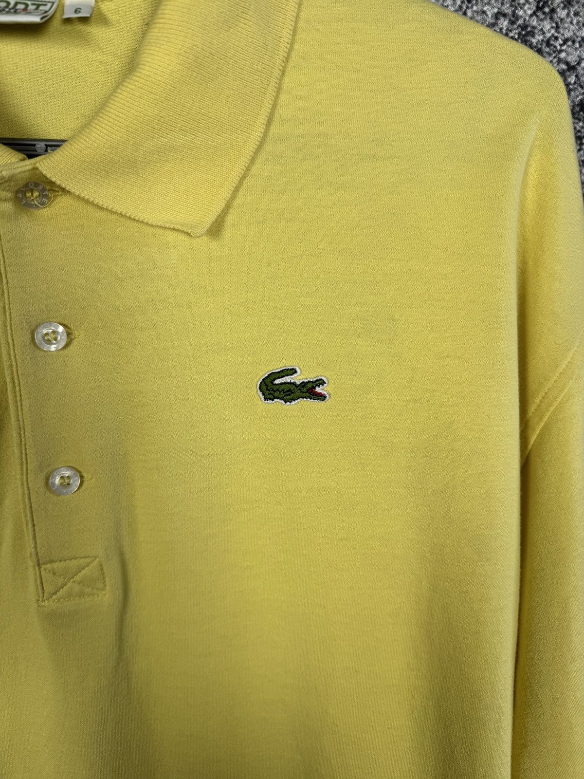 Lacoste Vintage 90s Lacoste Sport Short Sleeve Polo Shirt Size 6 Size US XL / EU 56 / 4 - 6 Thumbnail