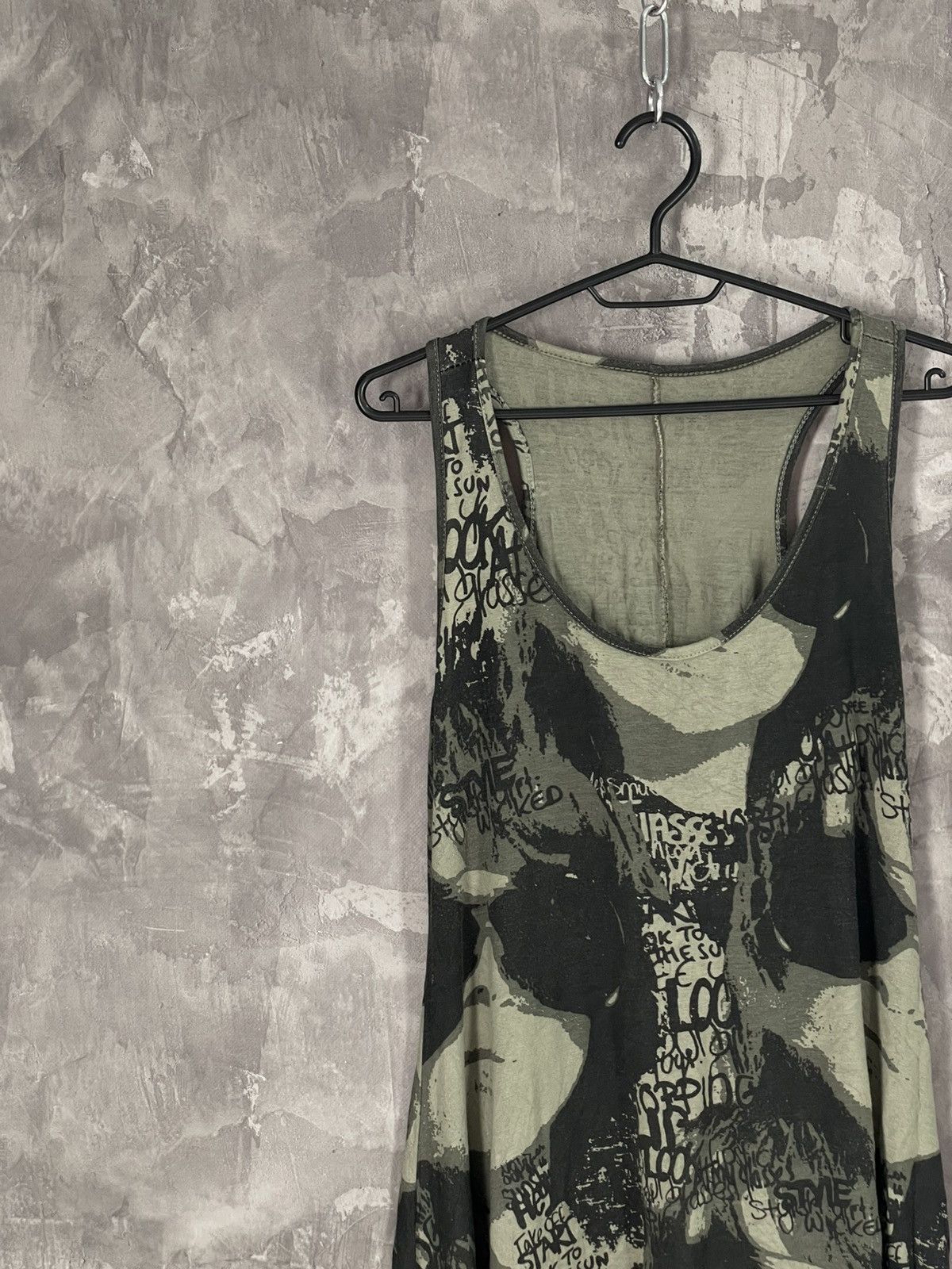 Vintage Y2K vintage mesh JPG Glam style tank top Size M / US 6-8 / IT 42-44 - 3 Thumbnail