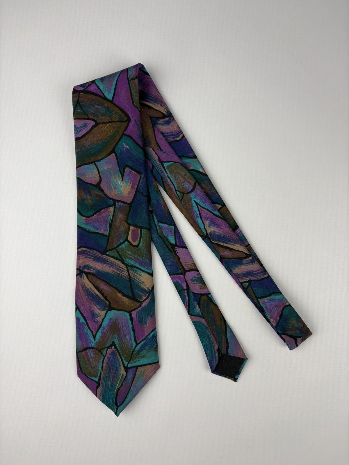 Other Paco Rabanne Vintage Abstraction Silk Tie Size ONE SIZE - 1 Thumbnail
