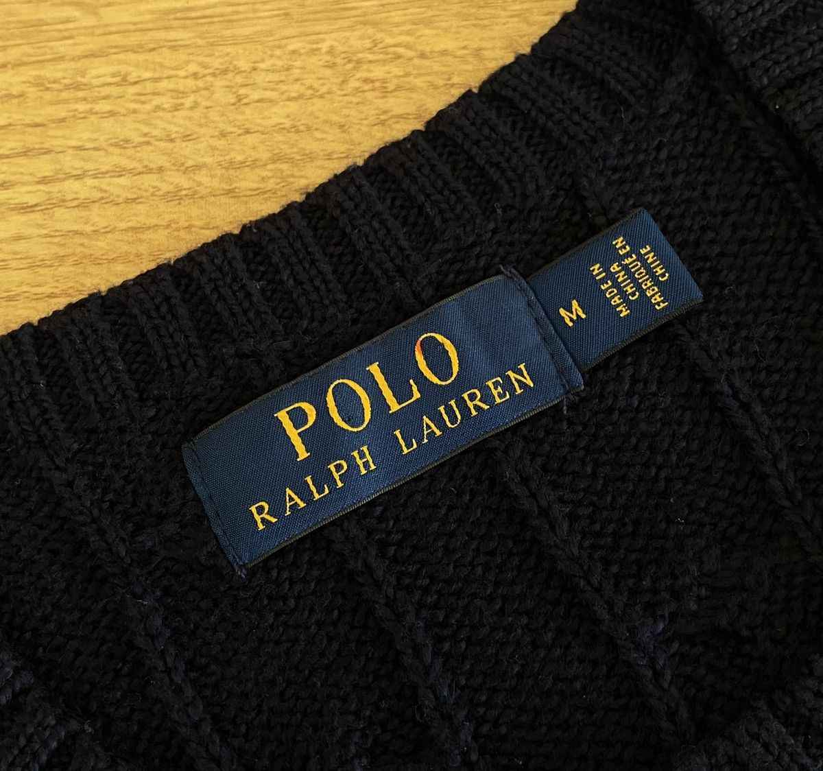 Polo Ralph Lauren Polo Ralph Lauren Cable Knit Sweater x Luxury x Old Money Size US M / EU 48-50 / 2 - 8 Thumbnail