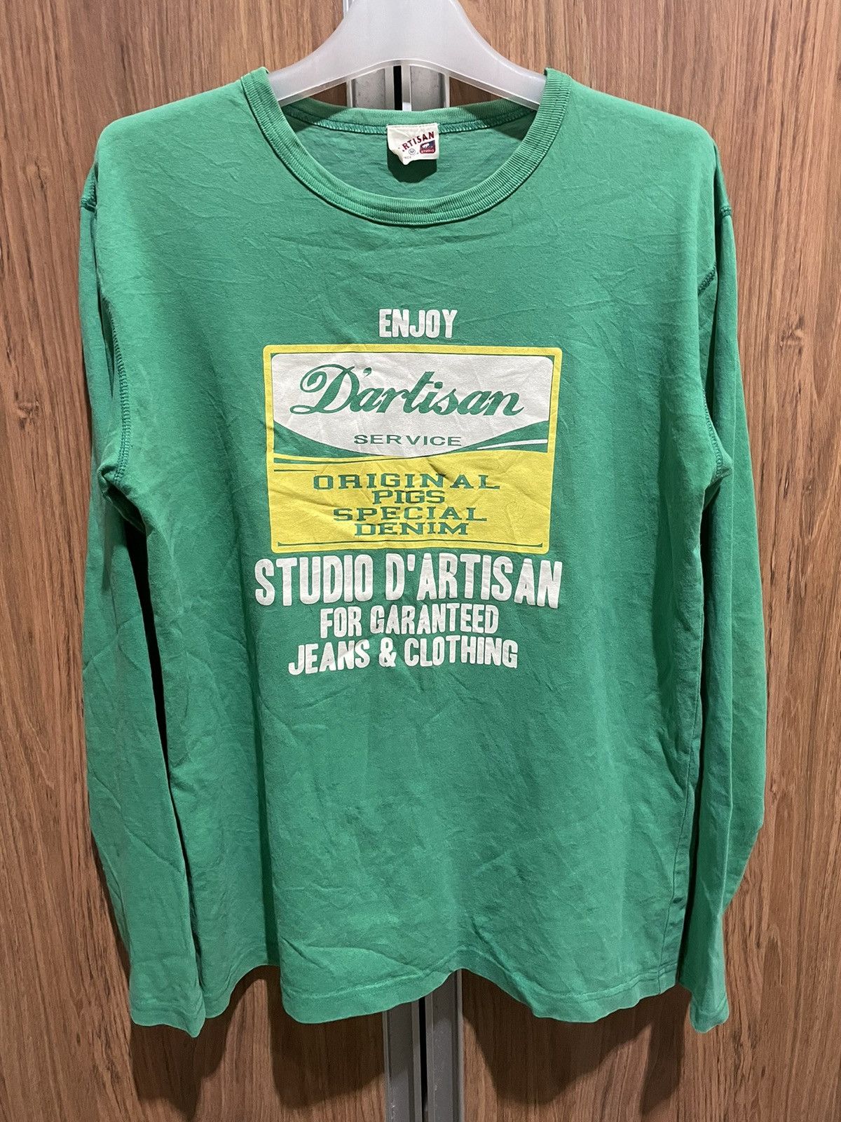 Japanese Brand STUDIO D’ARTISAN T-SHIRT MADE IN JAPAN Size US M / EU 48-50 / 2 - 1 Thumbnail
