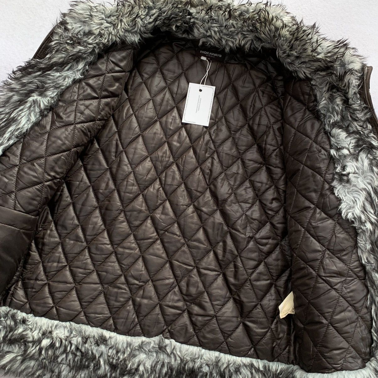HIDEAWAYS 2000s Hideaways Nicole Faux Fur Puffer Zipper Jacket Size US M / EU 48-50 / 2 - 8 Thumbnail