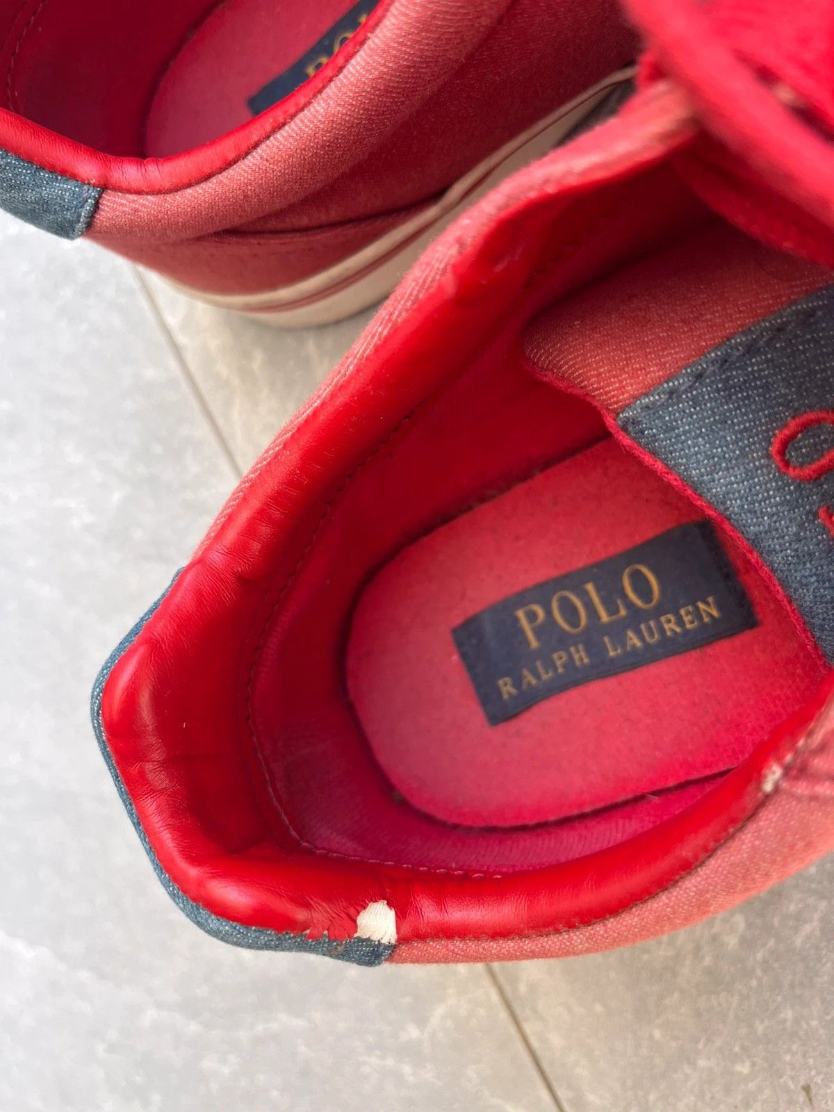 Polo Ralph Lauren Polo Ralph Lauren Size EUR 42 US 9 Sneakers Shoes Small Pony Size US 9 / EU 42 - 6 Thumbnail