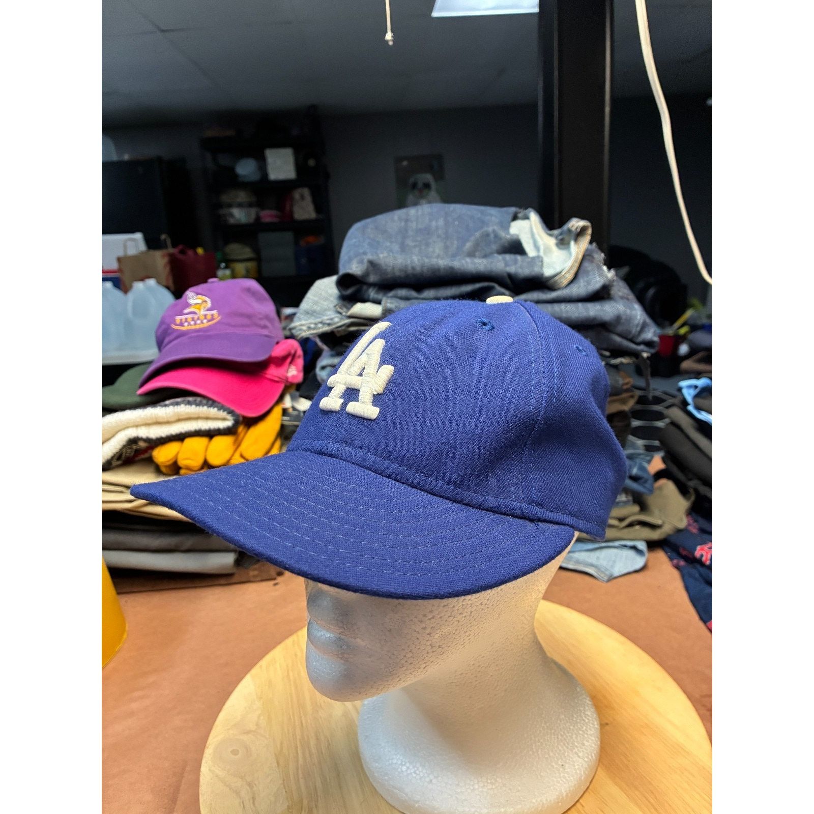 New Era Los Angeles Dodgers Hat Size 7 | New Era 59FIFTY Fitted Cap Size ONE SIZE - 2 Thumbnail