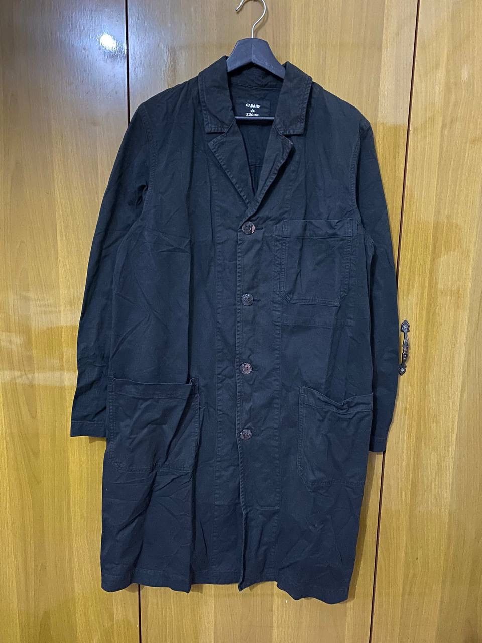 CABANE de ZUCCa Vintage 90s Cabane De Zucca Workwear Jacket Size US M / EU 48-50 / 2 - 3 Thumbnail