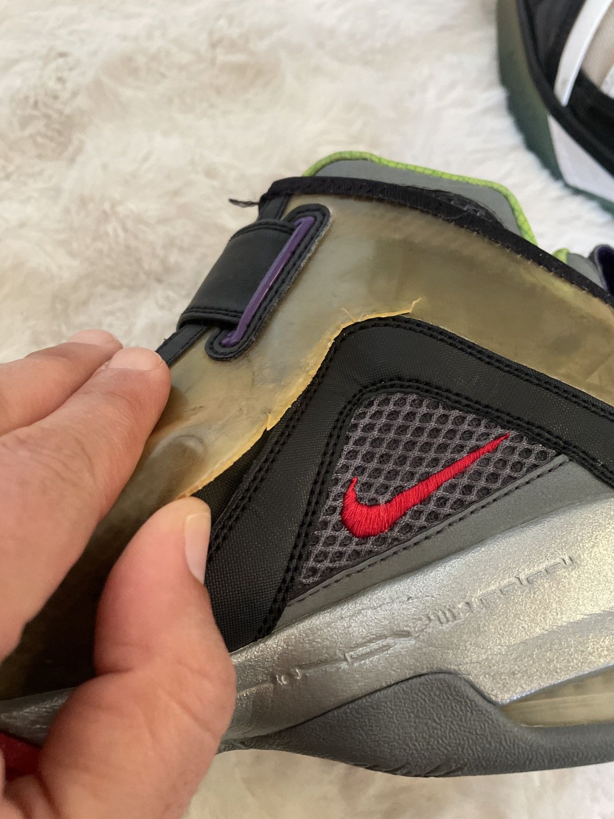 Nike Transformers × Nike Zoom Flight Club 'Megatron' Size US 10.5 / EU 43-44 - 8 Thumbnail
