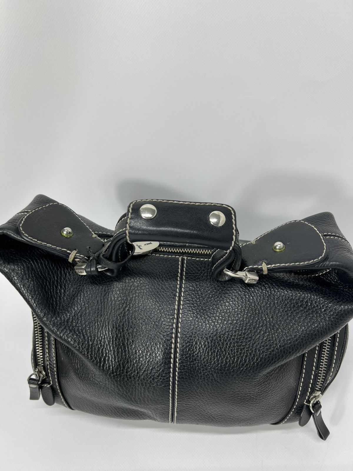 Tod's Vintage streetwear y2k luxury Tod’s Leather Hobo Handle Bag Size ONE SIZE - 11 Thumbnail