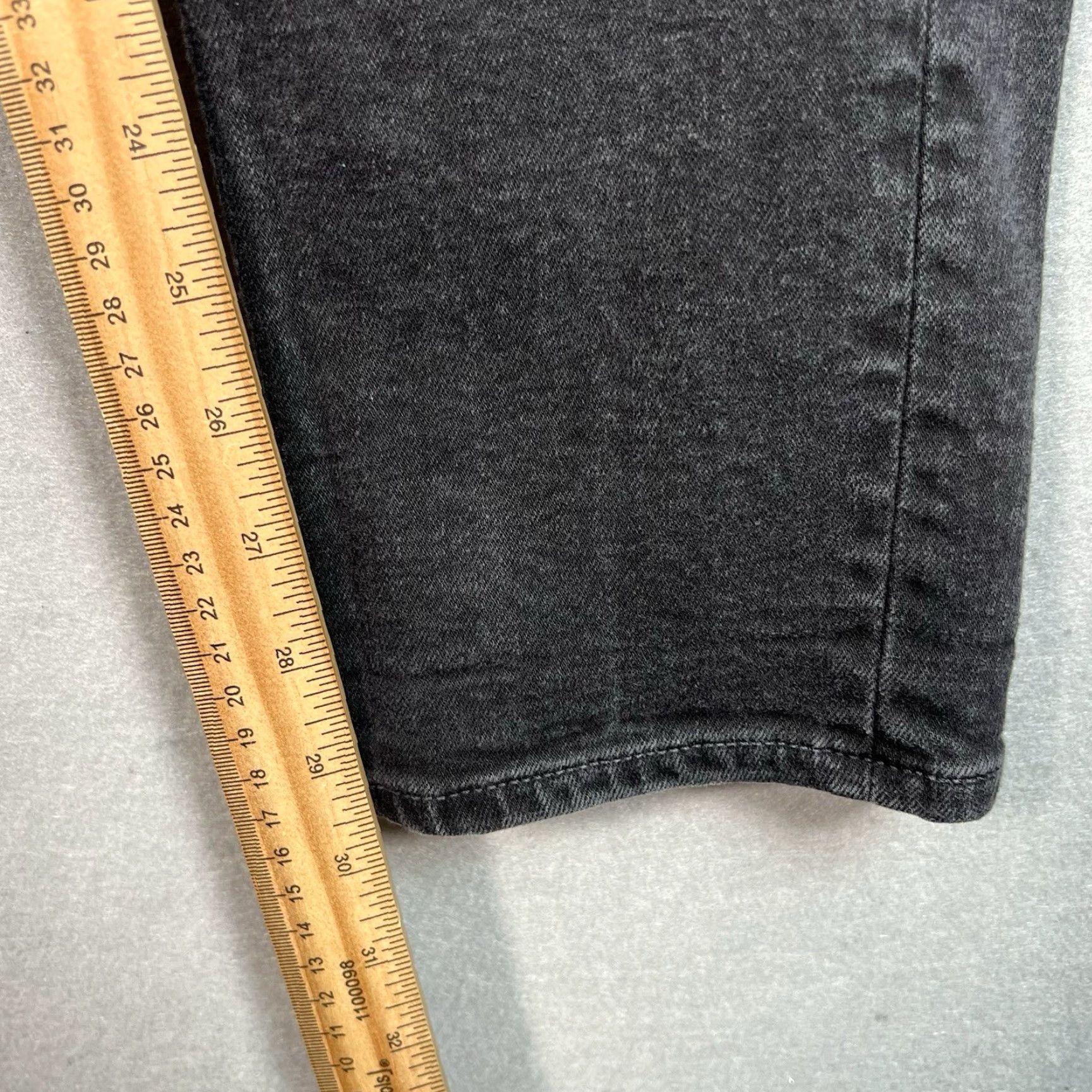 Madewell VINTAGE Madewell Jeans Women's 29x30 Black Medium Wash Slim Fit Denim Womens Size 29" - 5 Thumbnail