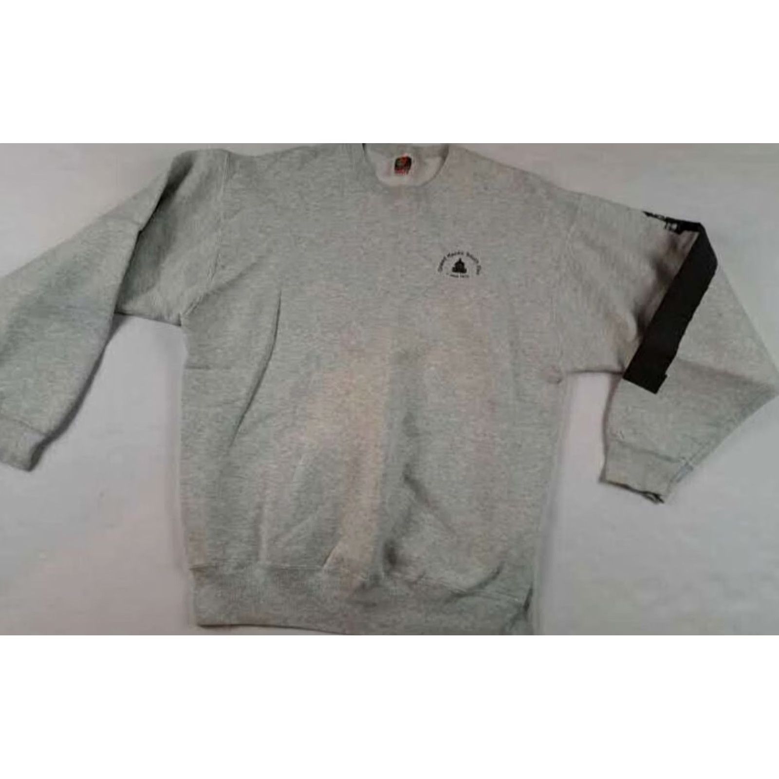Fruit Of The Loom VINTAGE Fruit of the Loom Sweatshirt XL Gray USA Men Size US XL / EU 56 / 4 - 2 Thumbnail
