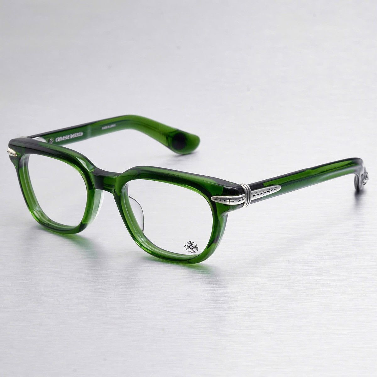 Chrome Hearts CHROME HEARTS DRIPPIN DARK OLIVE GLASSES Size ONE SIZE - 2 Thumbnail