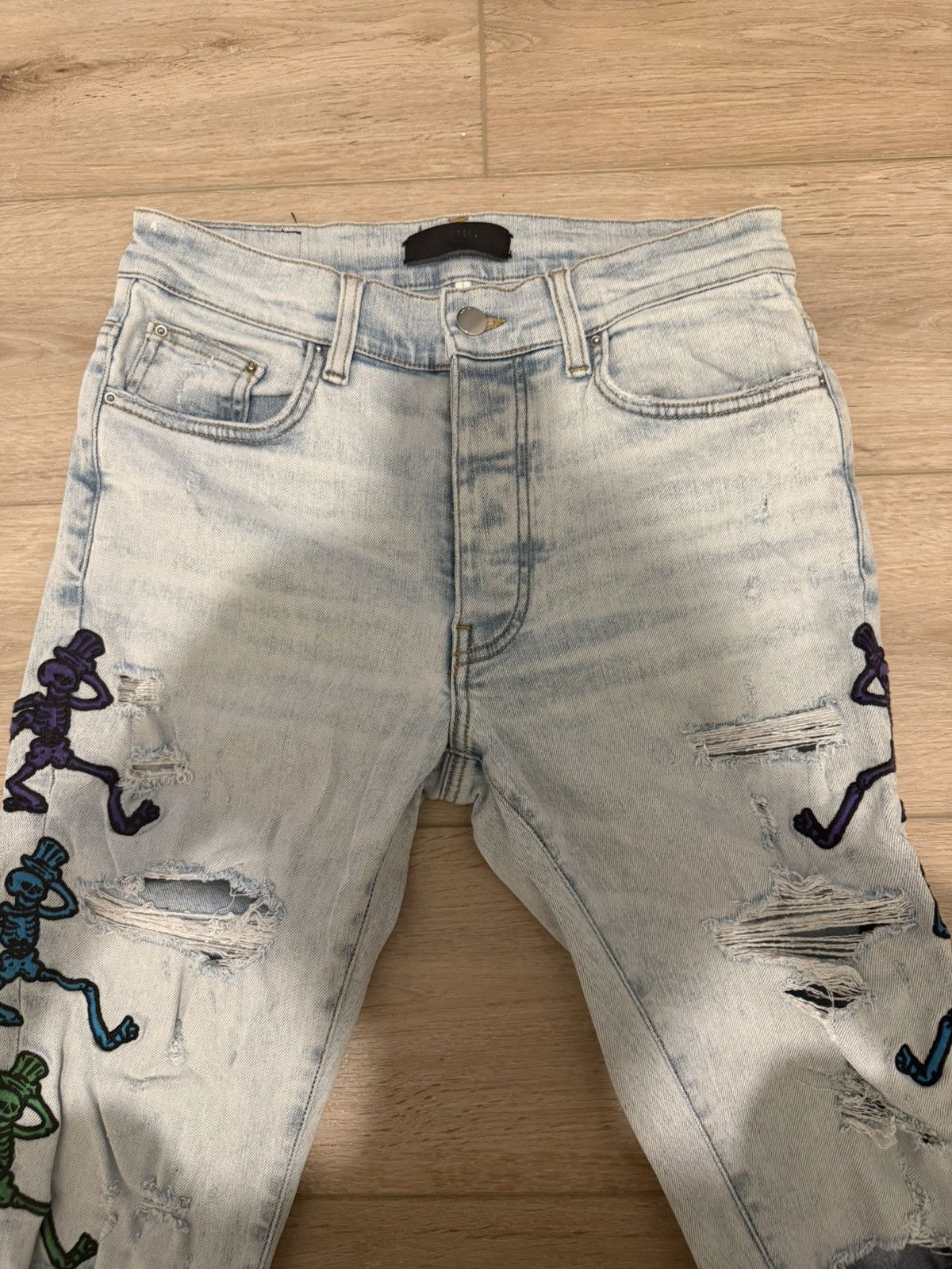 Amiri × Grateful Dead Amiri X Grateful Dead Jeans Size US 30 / EU 46 - 3 Thumbnail