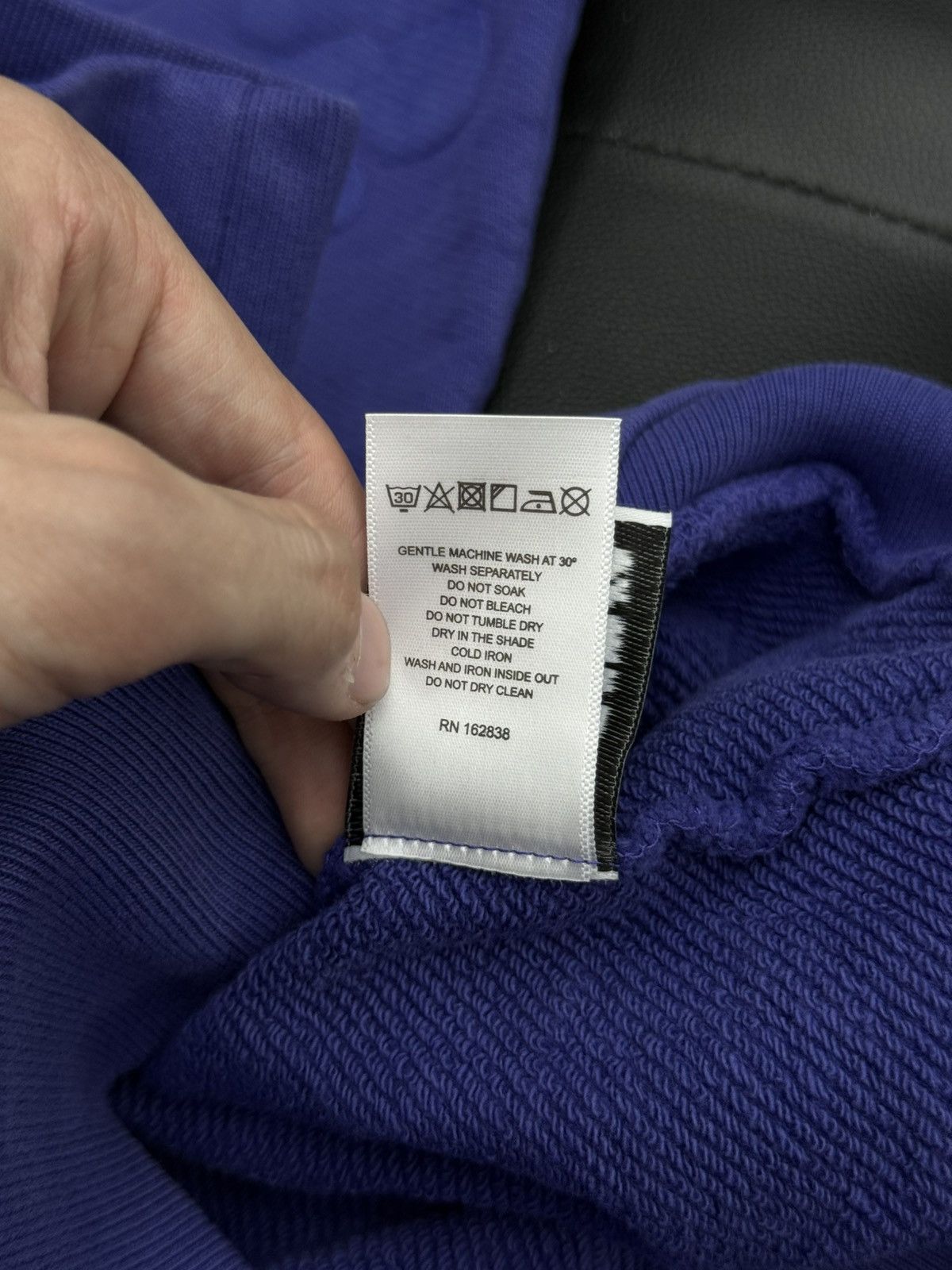 DENIM TEARS Denim Tears BLUE 2025 Cotton Wreath Hoodie XS (NEW) Size US S / EU 44-46 / 1 - 11 Thumbnail
