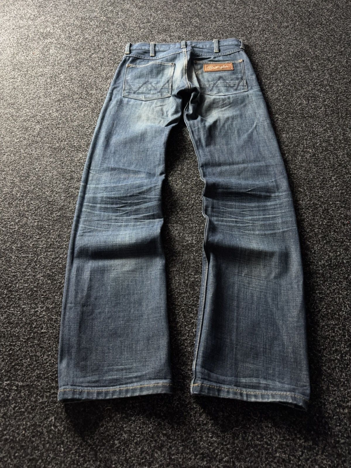 Wrangler Western Cowboy Wrangler ACE 1947 Vintage Button Denim Jeans Size US 28 / EU 44 - 12 Thumbnail