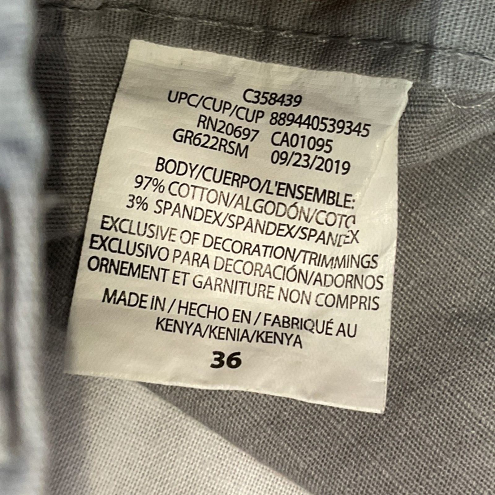 Dickies Dickies Grey Men’s Shorts Size US 36 / EU 52 - 4 Thumbnail