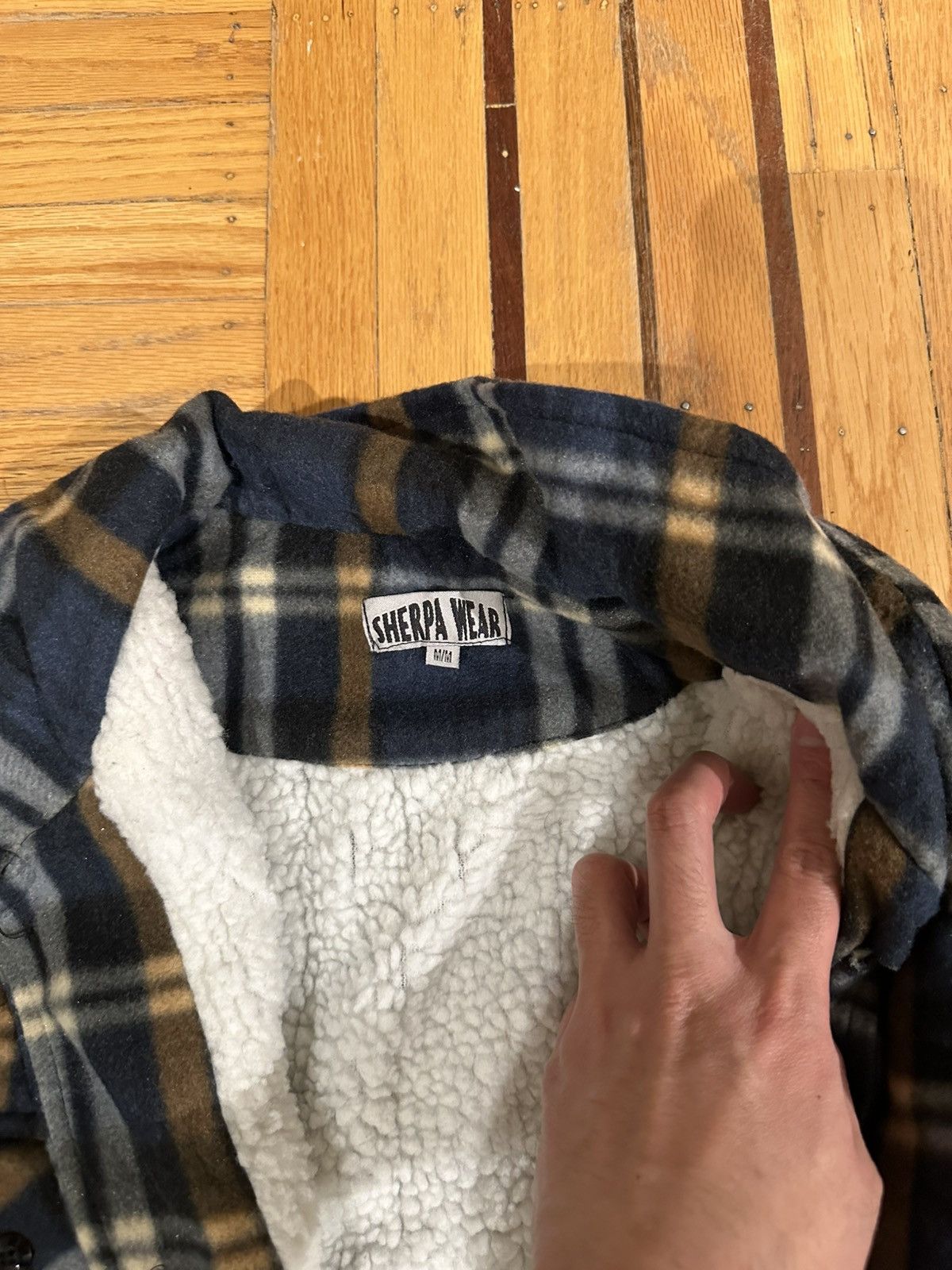 Other Sherpa Wear Plaid Sherpa Lined Shacket Size US M / EU 48-50 / 2 - 3 Thumbnail