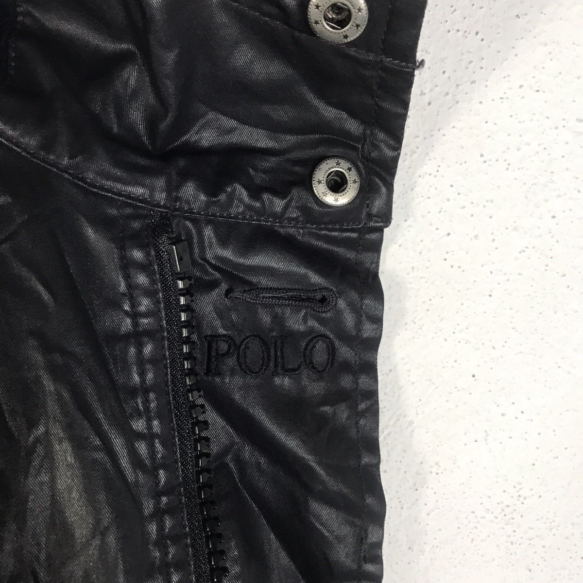 Polo Ralph Lauren 🔥Rare🔥Vintage Polo Ralph Lauren Rubber Coated Jacket Size US L / EU 52-54 / 3 - 10 Thumbnail