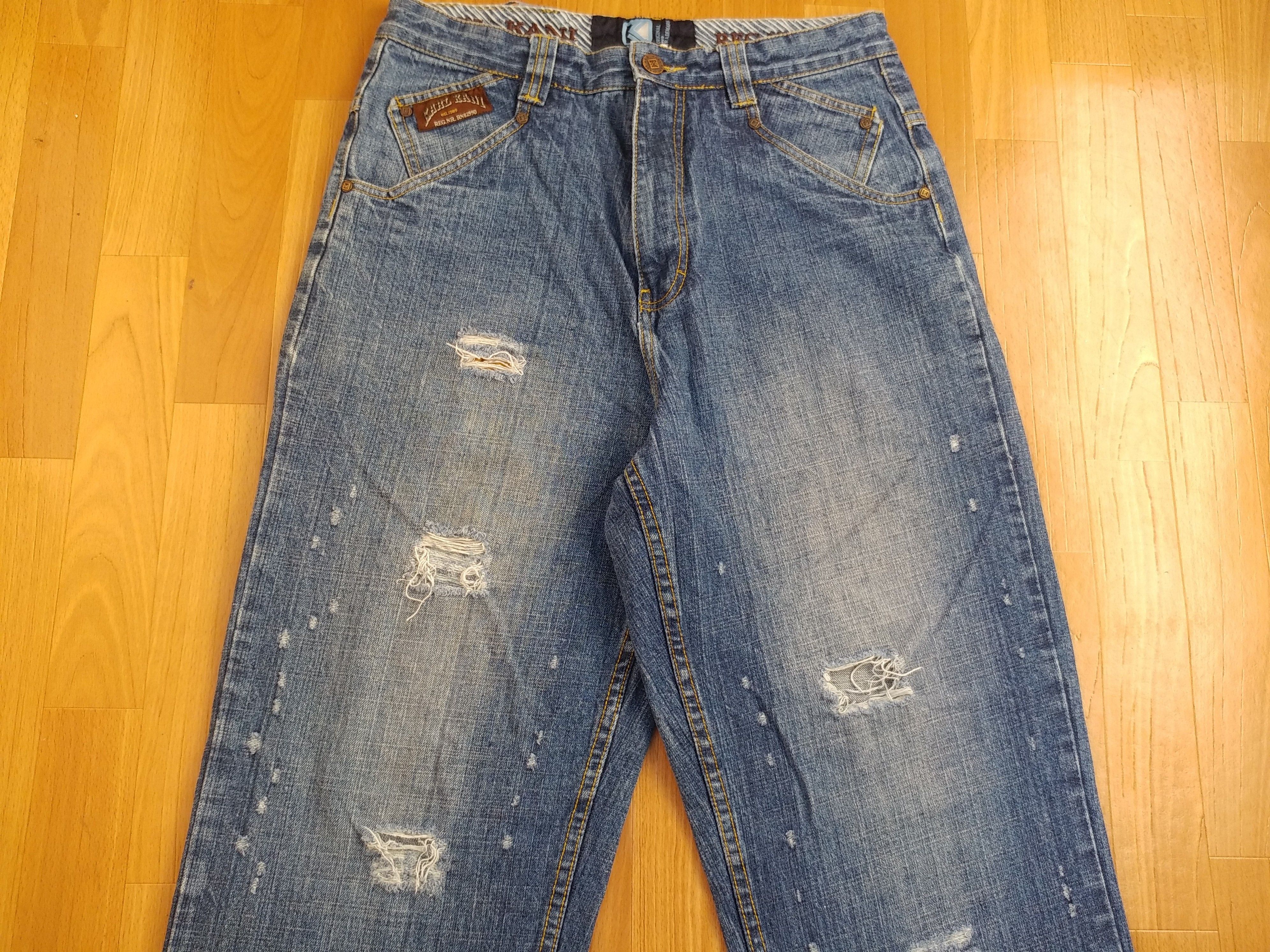 Karl Kani KARL KANI jeans, baggy, vintage Kani jeans, 90s hip hop W 32 Size US 32 / EU 48 - 9 Thumbnail