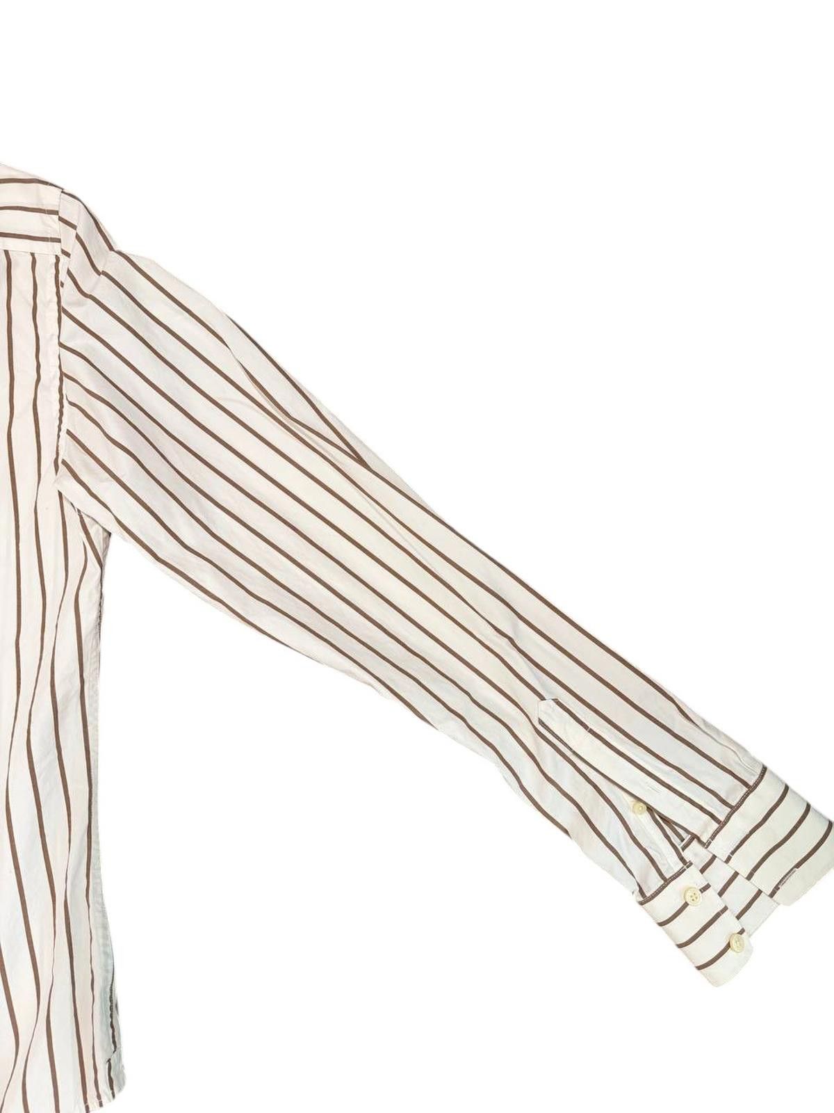 Abercrombie & Fitch Abercrombie & Fitch "Muscle" Striped Button-Up L/S Sz Medium Size US M / EU 48-50 / 2 - 7 Thumbnail