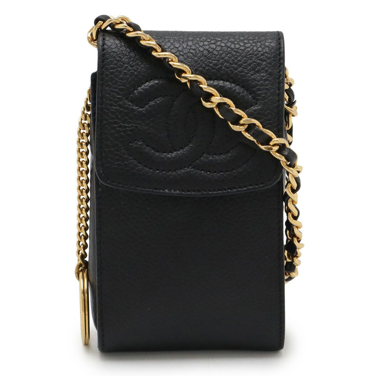Chanel Chanel Chanel Caviar Leather Chain Phone Bag Leather Phonecase DUTY FREE for USA Size ONE SIZE - 1 Thumbnail
