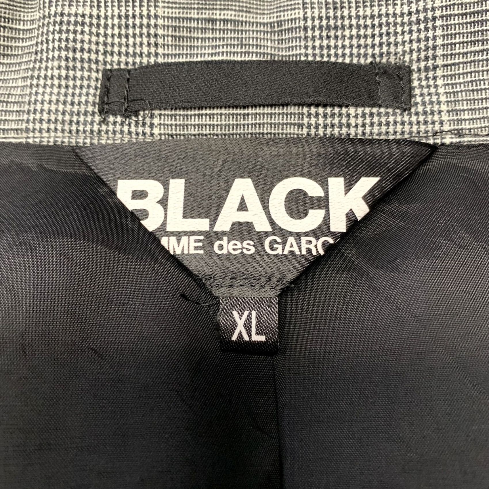 Comme des Garcons Girl COMME des GARCONS BLACK Sport Coat Chest XL Glenplaid Notch Lapel Mens Size US XL / EU 56 / 4 - 4 Thumbnail