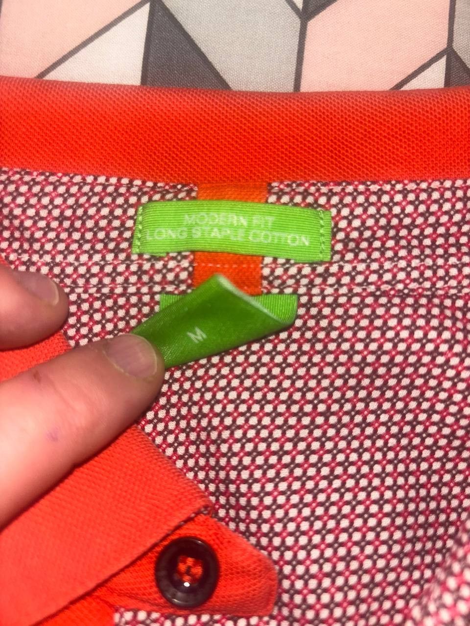 Hugo Boss HUGO BOSS golf polo T-Shirt shirts color ORANGE size M Size US M / EU 48-50 / 2 - 12 Thumbnail