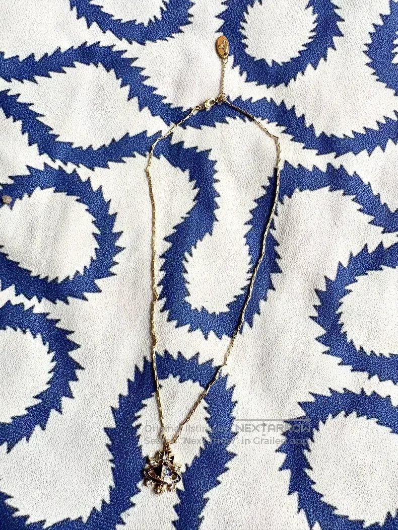 Vivienne Westwood Vivienne Westwood Mid-century blue and purple earth star n Size ONE SIZE - 4 Thumbnail