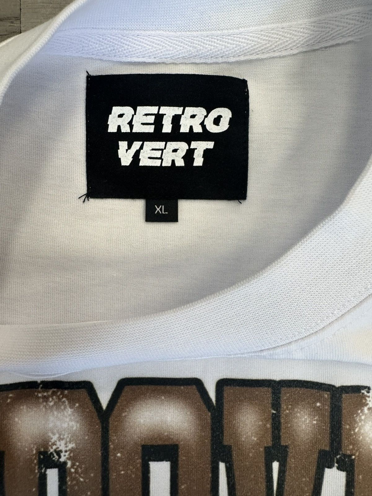 RETROVERT Retrovert City Bird Sand T-Shirt White Size US XL / EU 56 / 4 - 3 Thumbnail