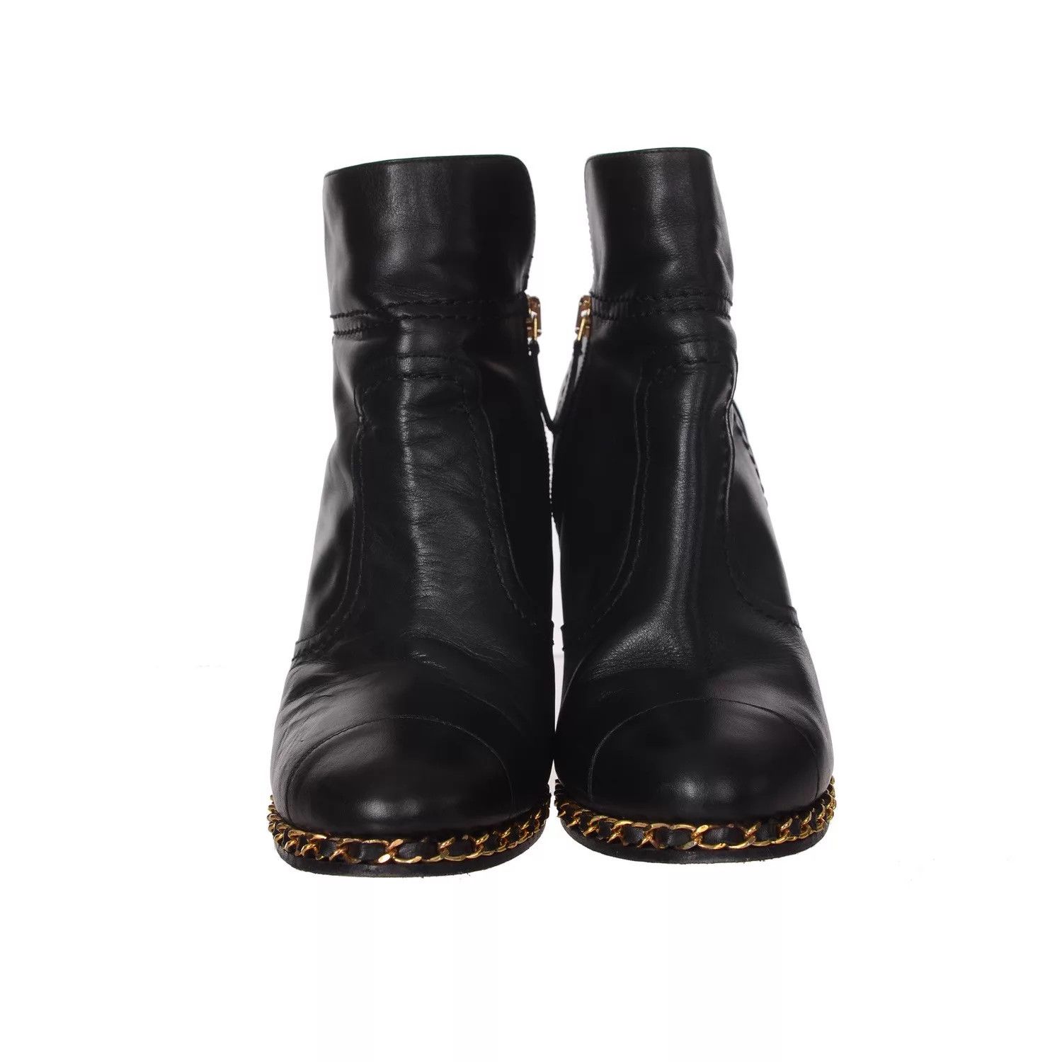 Chanel CHANEL Women's High Heel Boots EU 38.5 Size US 8 / IT 38 - 2 Thumbnail